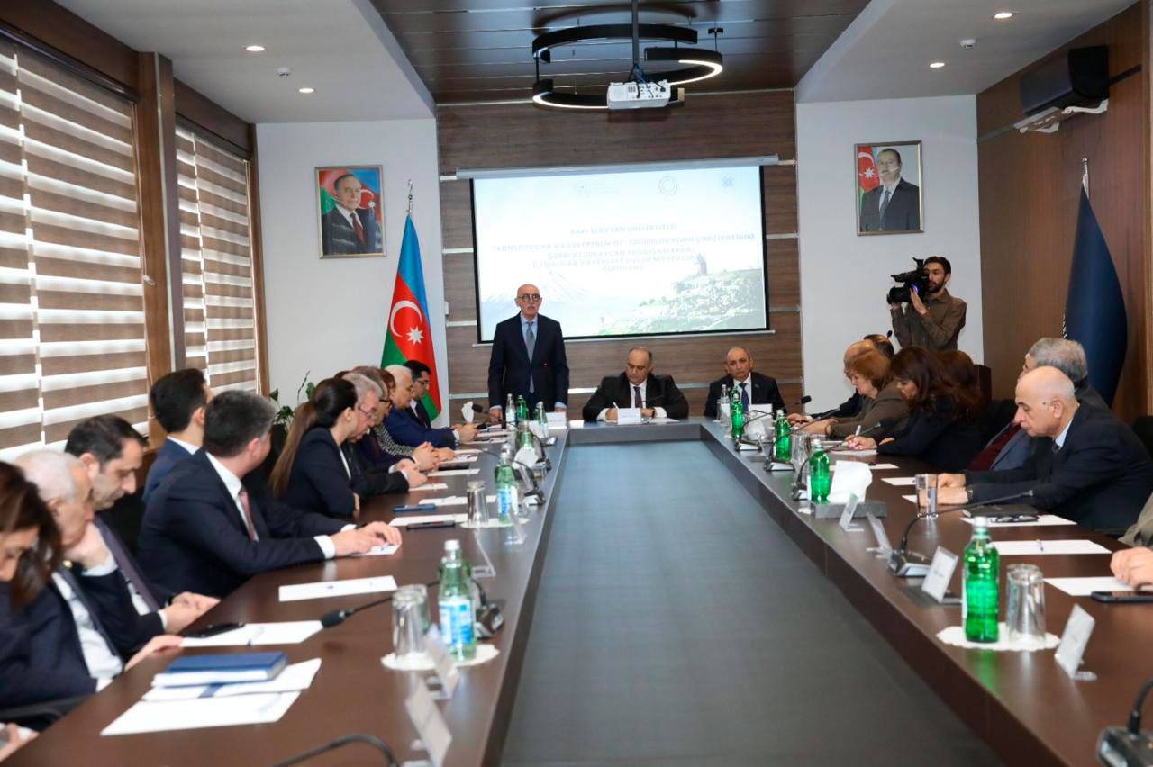 “Qərbi Azərbaycan tədqiqatlarda: çağırışlar və perspektivlər” mövzusunda elmi konfrans keçirilib