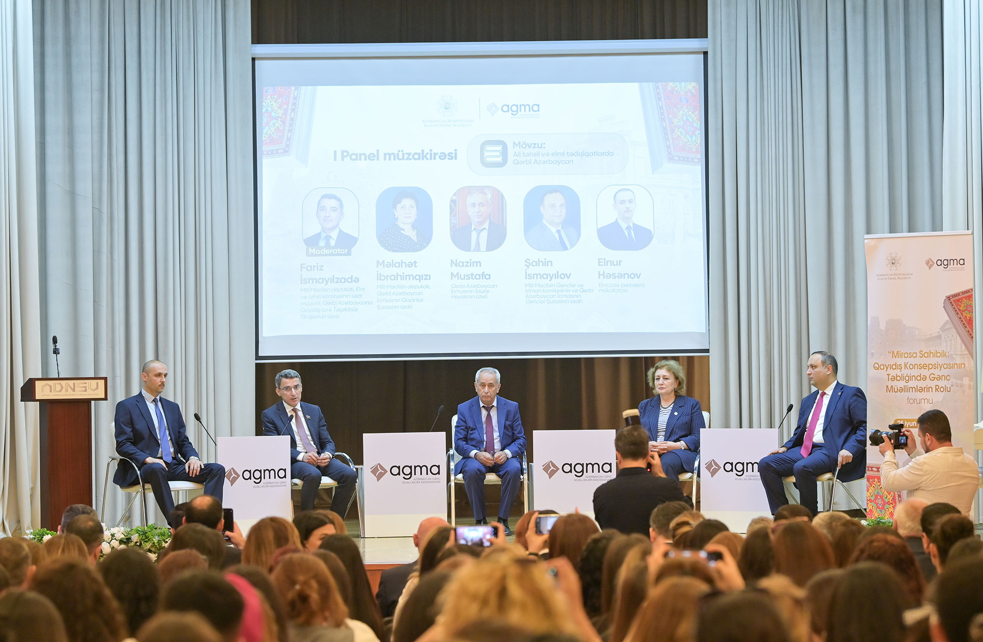 “Qərbi Azərbaycana qayıdış” mövzusuna həsr olunmuş forum keçirilib