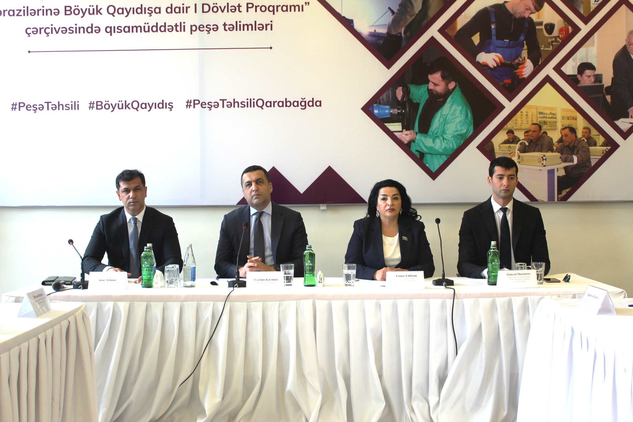 Qısamüddətli peşə təlimlərini bitirən müdavimlərə sertifikatlar təqdim olunub 