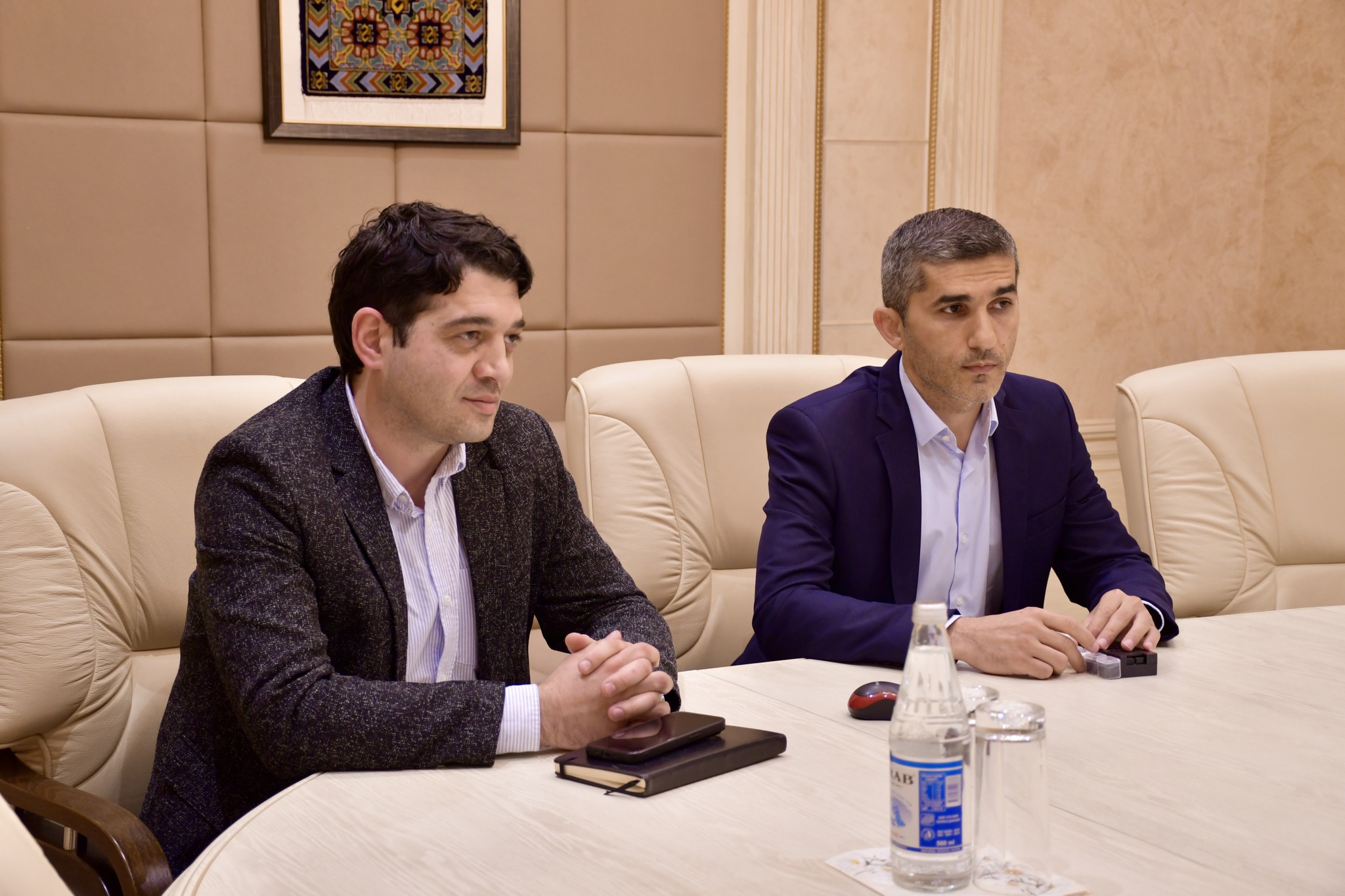 Radiasiya Problemləri İnstitutunun alimləri ilə görüş keçirilib