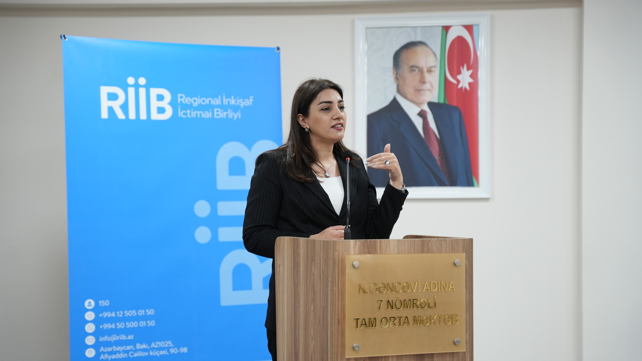 Region məktəblərində iqlim dəyişikliyi ilə bağlı təlimlər keçirilib