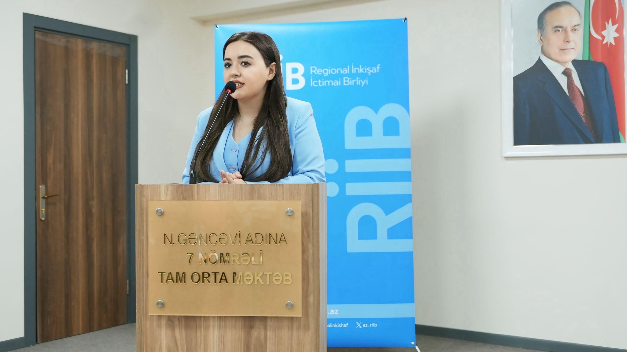 Region məktəblərində iqlim dəyişikliyi ilə bağlı təlimlər keçirilib