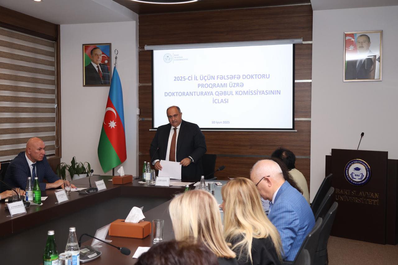 Rektor: Doktorantların yeni yanaşmalar ortaya qoymaları zəruridir