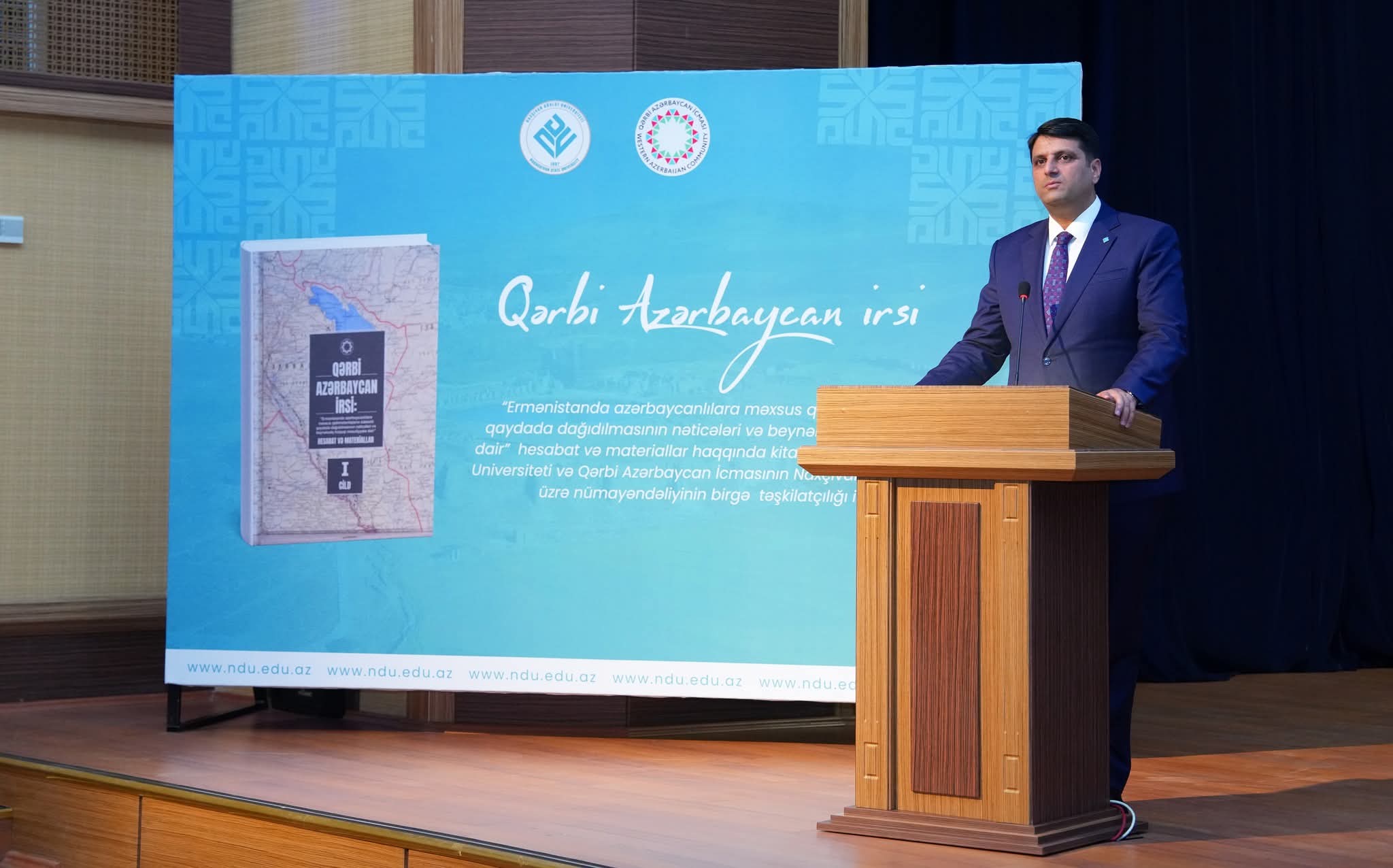 Rektor: “Qərbi Azərbaycan irsi” kitabı seçmə fənlərin tədrisində ciddi baza rolu oynayacaq 
