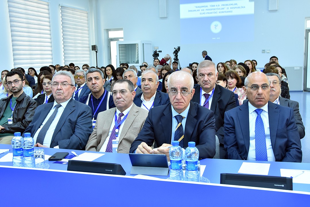 “Rəqəmsal tibb 4.0: problemlər, imkanlar və perspektivlər” respublika elmi-praktik konfransı keçirilib