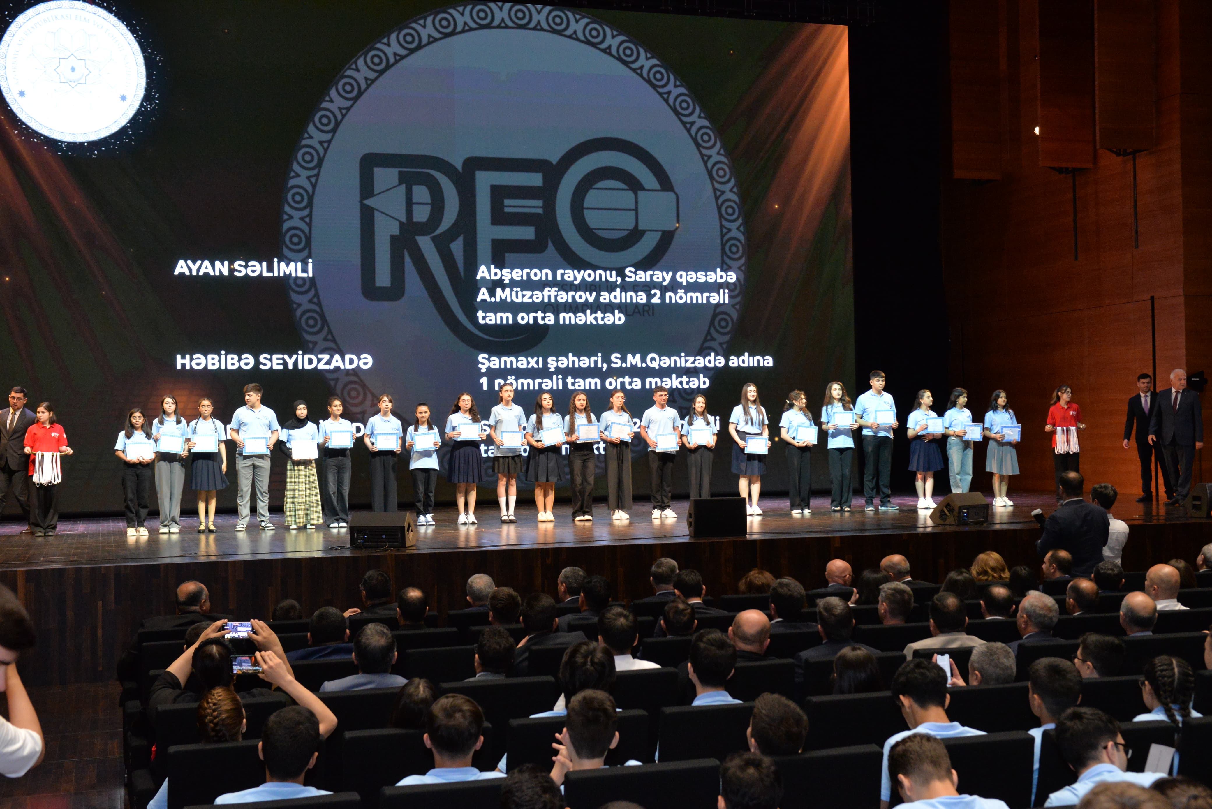 RFO qaliblərinin mükafatlandırılması mərasimi keçirilib