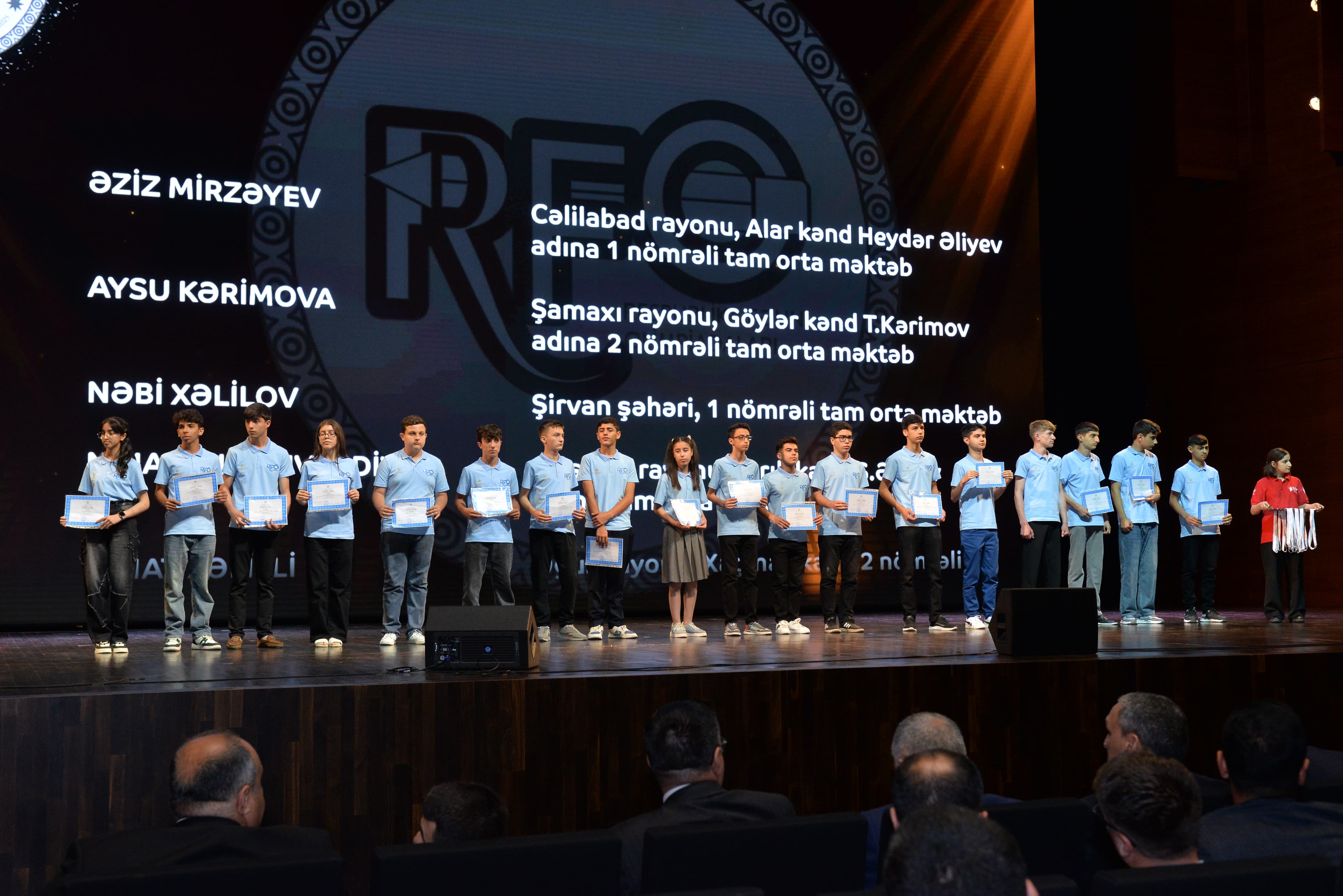 RFO qaliblərinin mükafatlandırılması mərasimi keçirilib