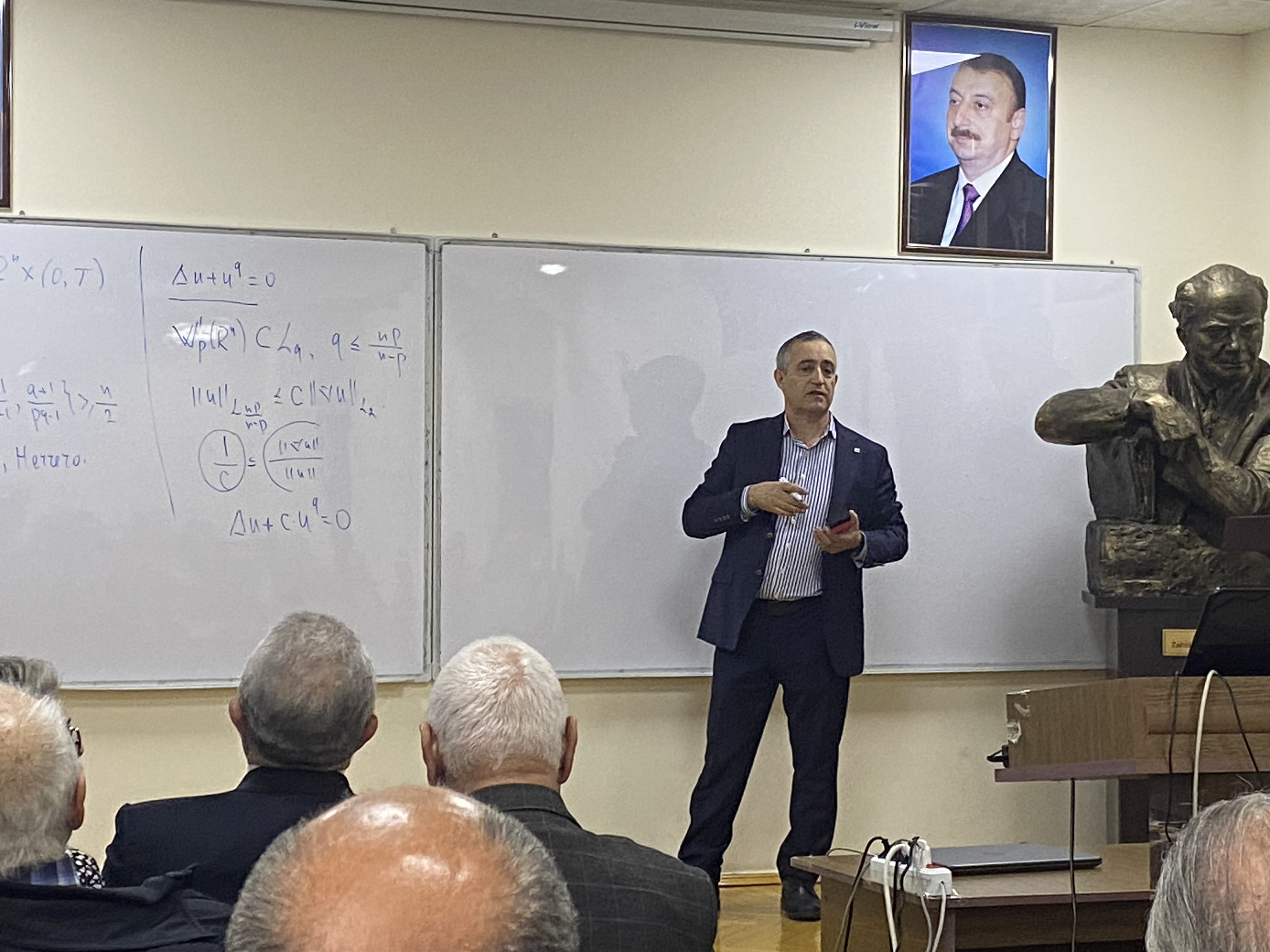 Riyaziyyat və Mexanika İnstitutunda növbəti Ümuminstitut seminarı keçirilib