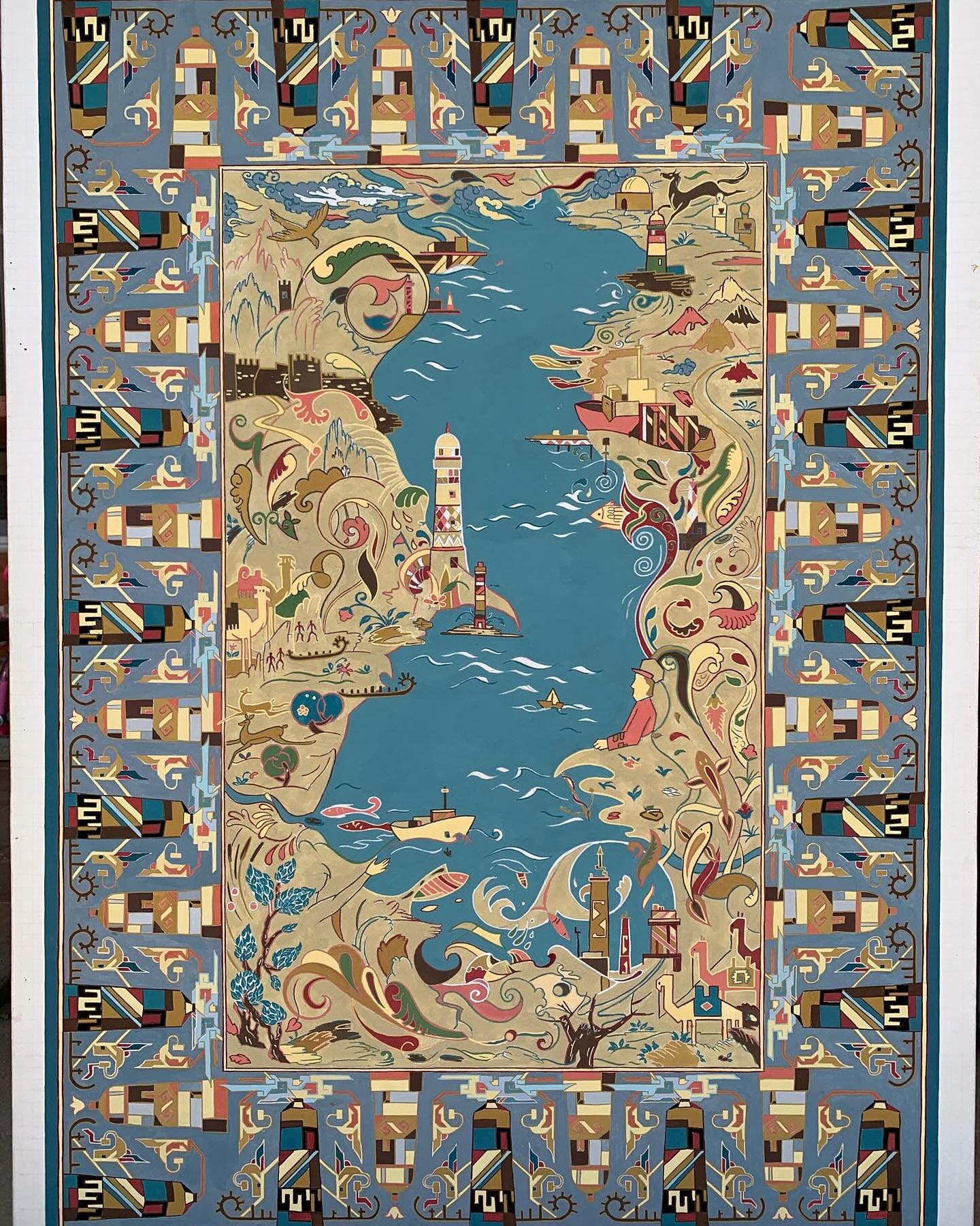 SABAH məzunu Londonda keçirilən rəsm sərgisində I yeri tutub