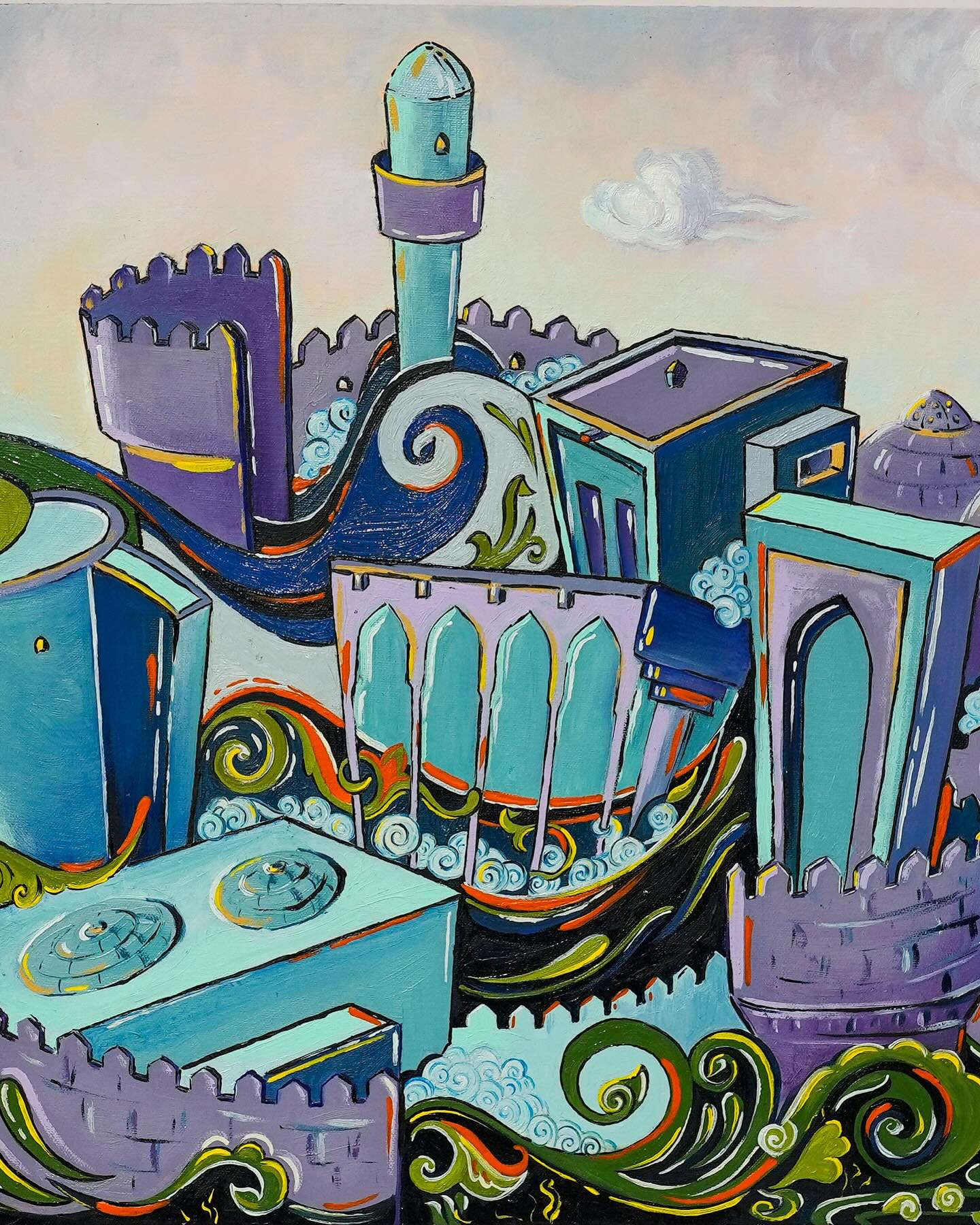 SABAH məzunu Londonda keçirilən rəsm sərgisində I yeri tutub