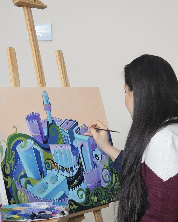 SABAH məzunu Londonda keçirilən rəsm sərgisində I yeri tutub