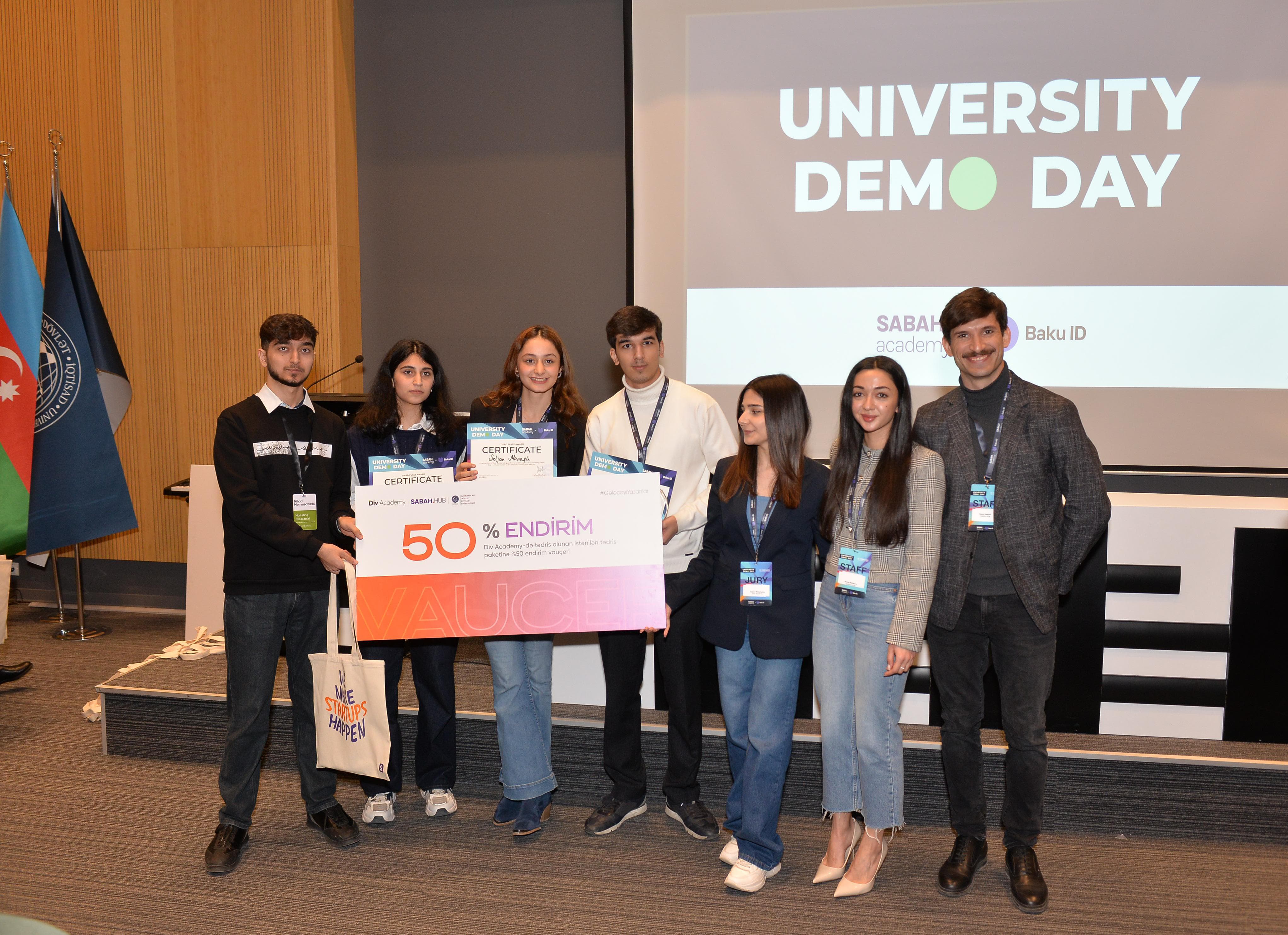 “SABAH.HUB” ilin ilk “University Demo Day” tədbirini keçirib