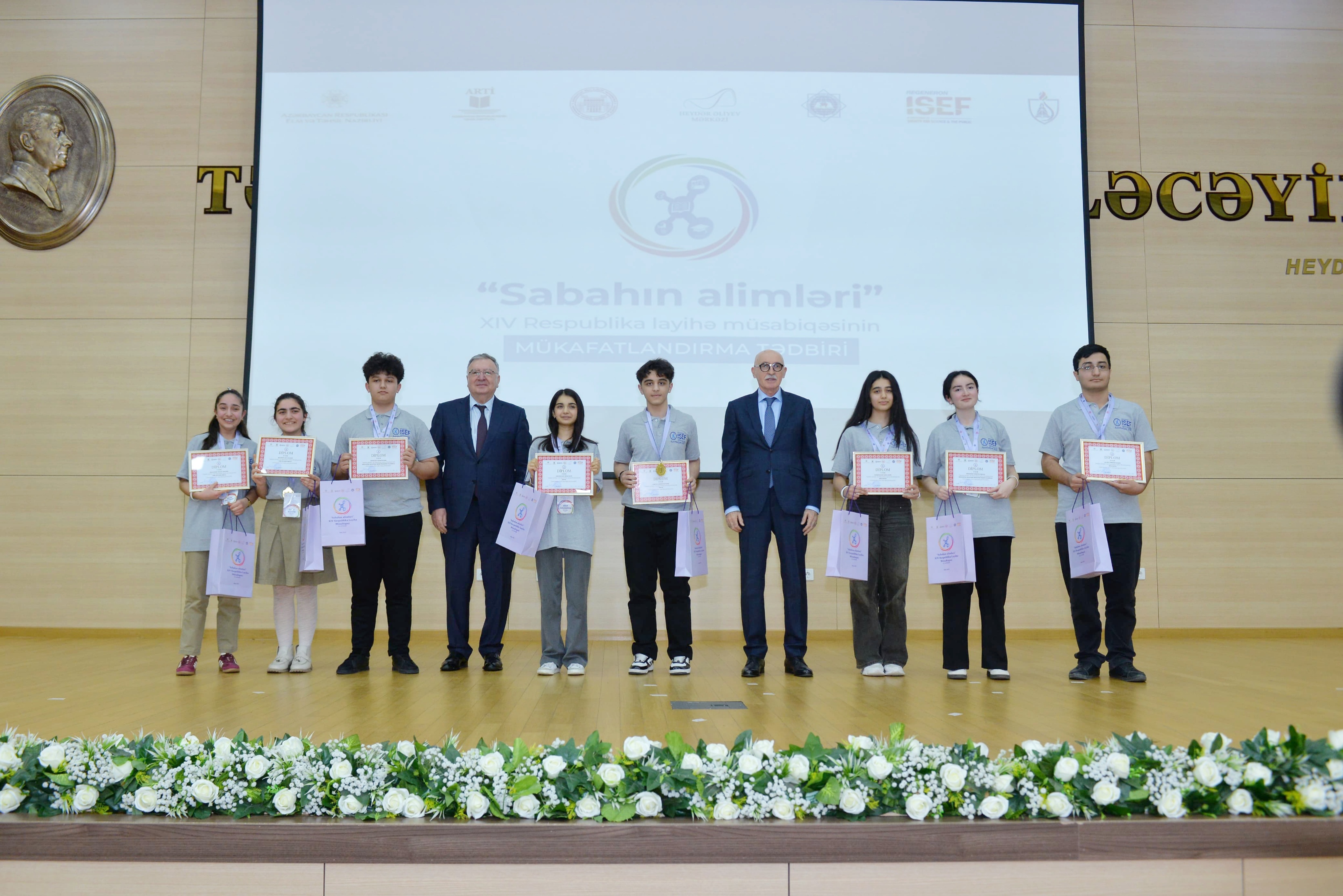 “Sabahın alimləri” XIV Respublika Layihə Müsabiqəsinin qalibləri mükafatlandırılıb 