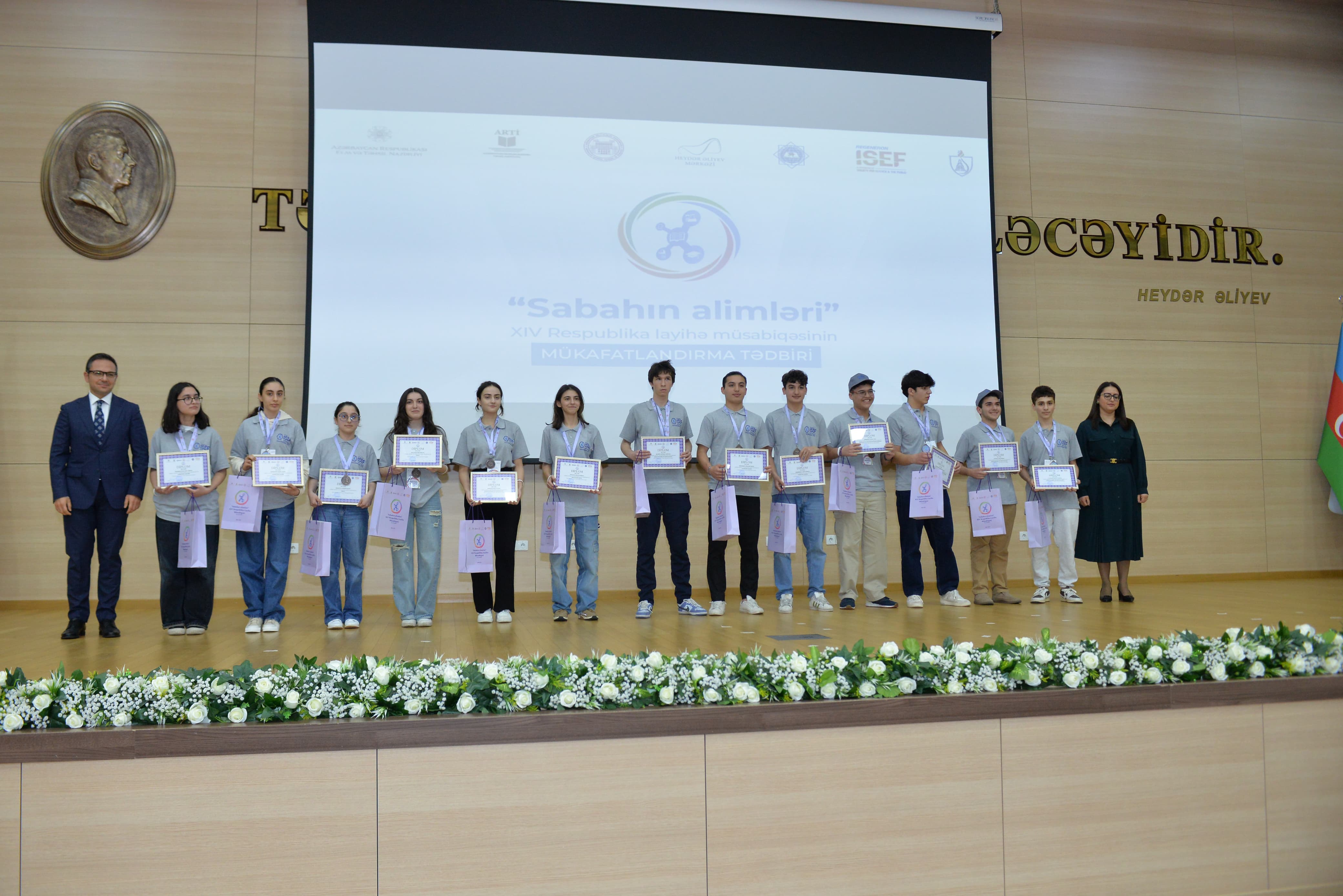 “Sabahın alimləri” XIV Respublika Layihə Müsabiqəsinin qalibləri mükafatlandırılıb