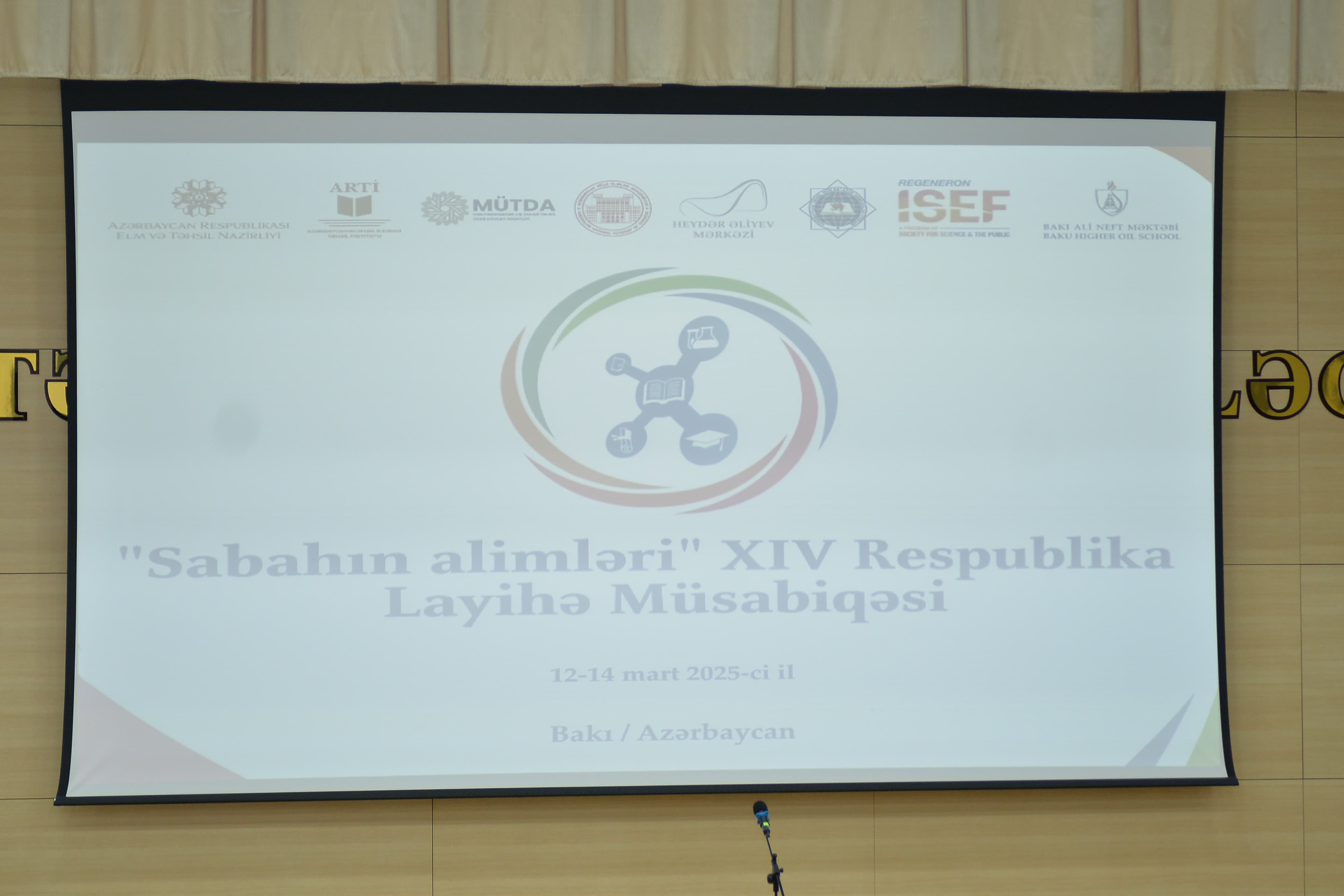 "Sabahın alimləri" XIV Respublika Müsabiqəsinin açılışı olub