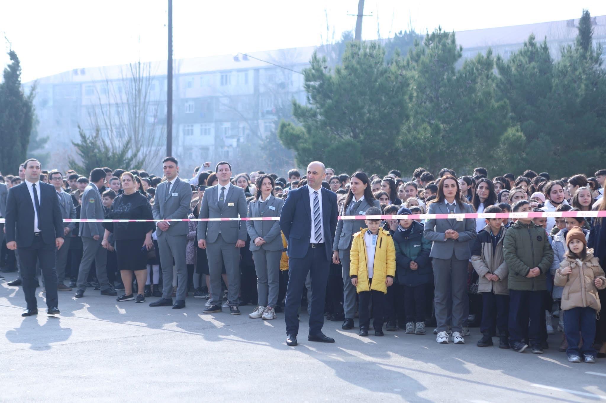 Şagirdlər üçün fövqəladə hallarla bağlı təlimlər keçirilib