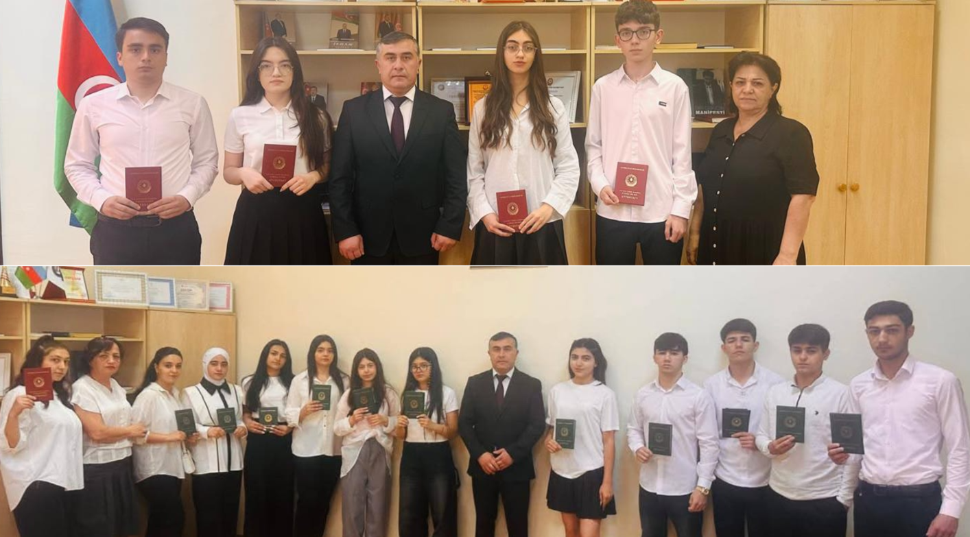 Şagirdlərdən 100 faiz uğur – Bir məktəbin iki sinfi ali məktəbə qəbul oldu      