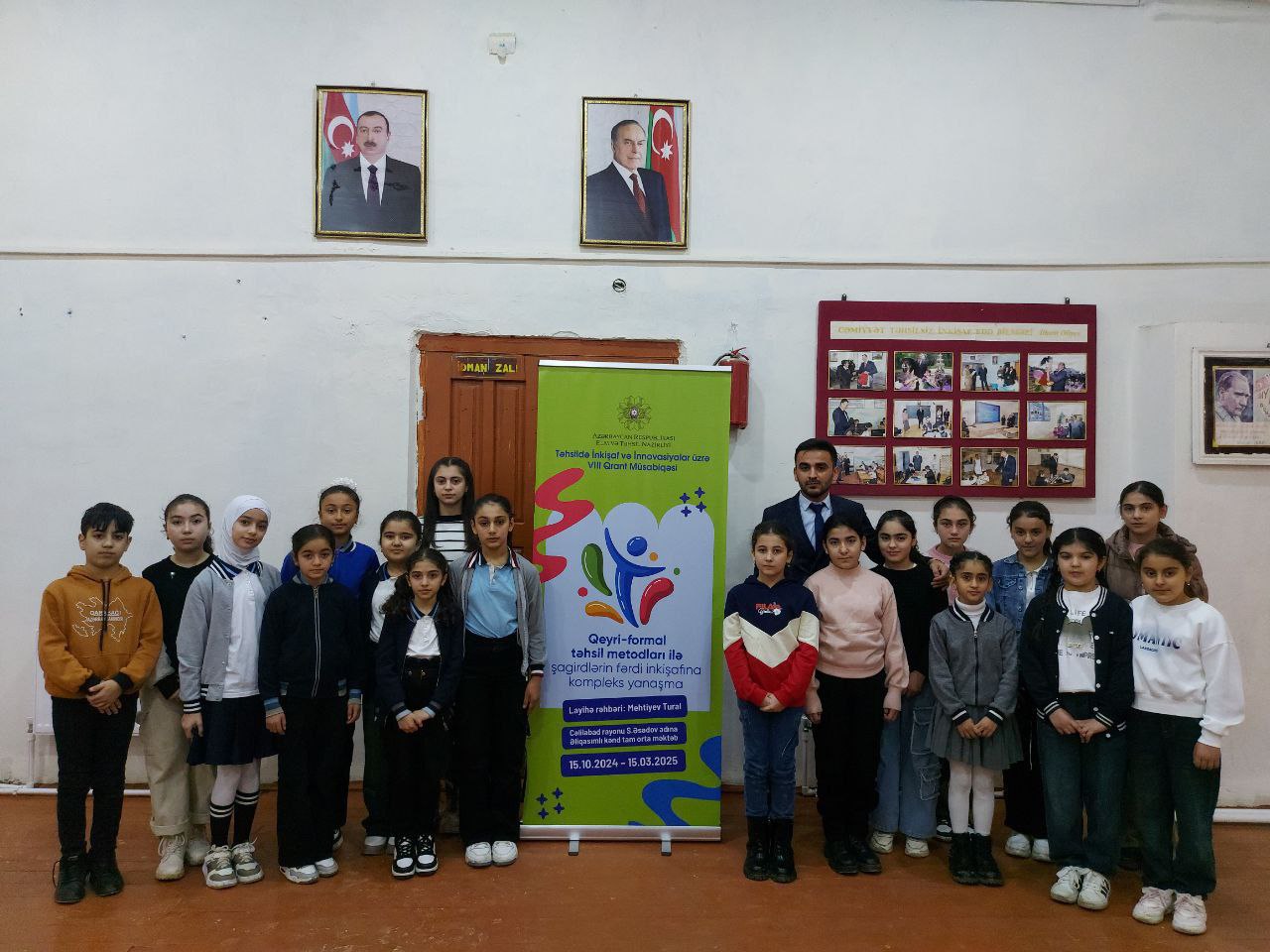 Şagirdlərin inkişafını dəstəkləyən layihənin icrasına başlanılıb 