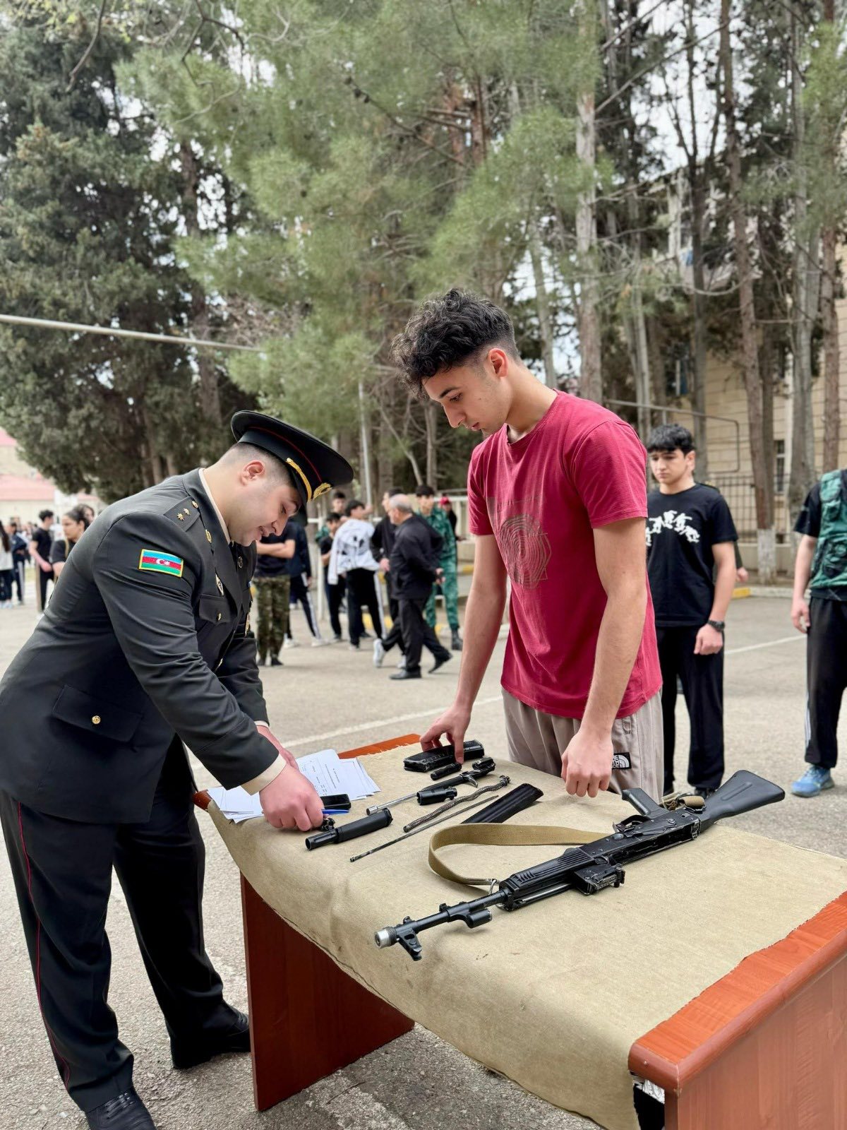 “Şahin” hərbi idman oyunlarının zona mərhələsi keçirilir