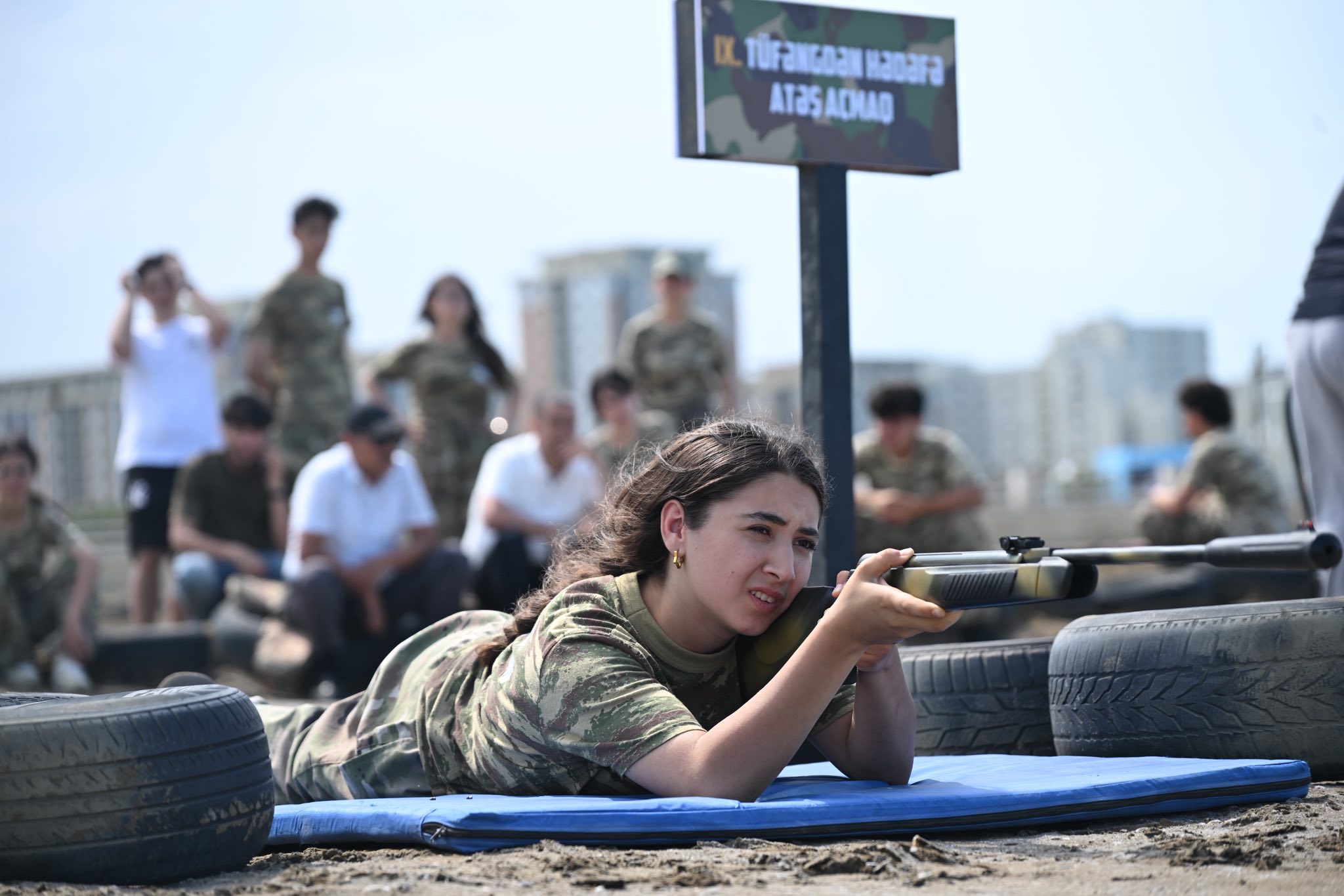 “Şahin” hərbi-idman oyununun finalı keçirilib 