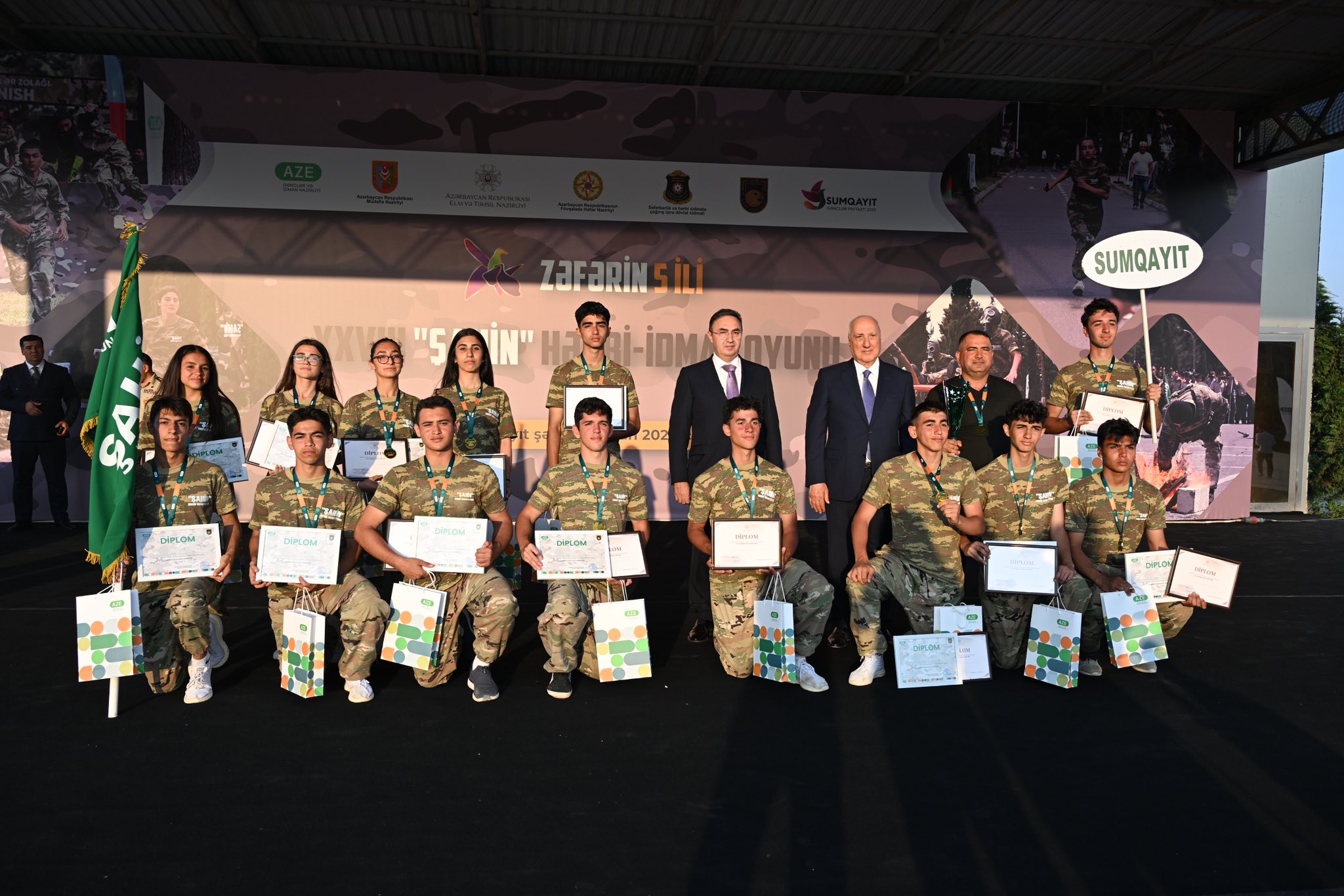 “Şahin” hərbi-idman oyununun finalı keçirilib