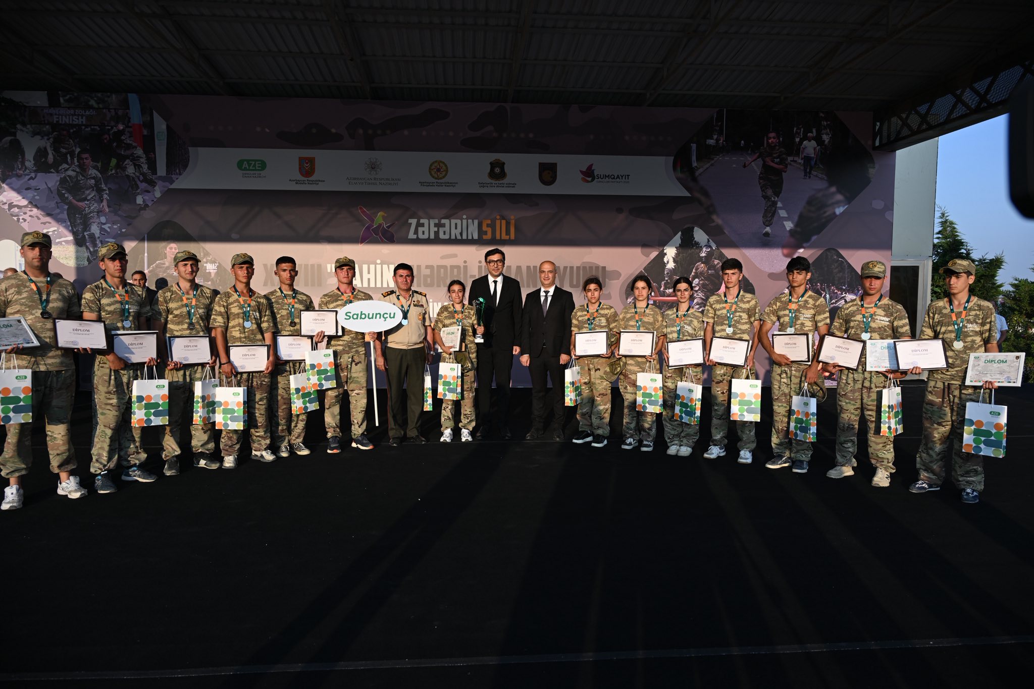 “Şahin” hərbi-idman oyununun finalı keçirilib