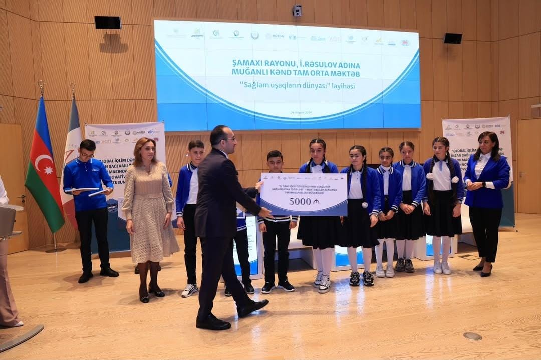 Şamaxı məktəblilərinin "Yaşıl könüllülər" klubu yaradılıb