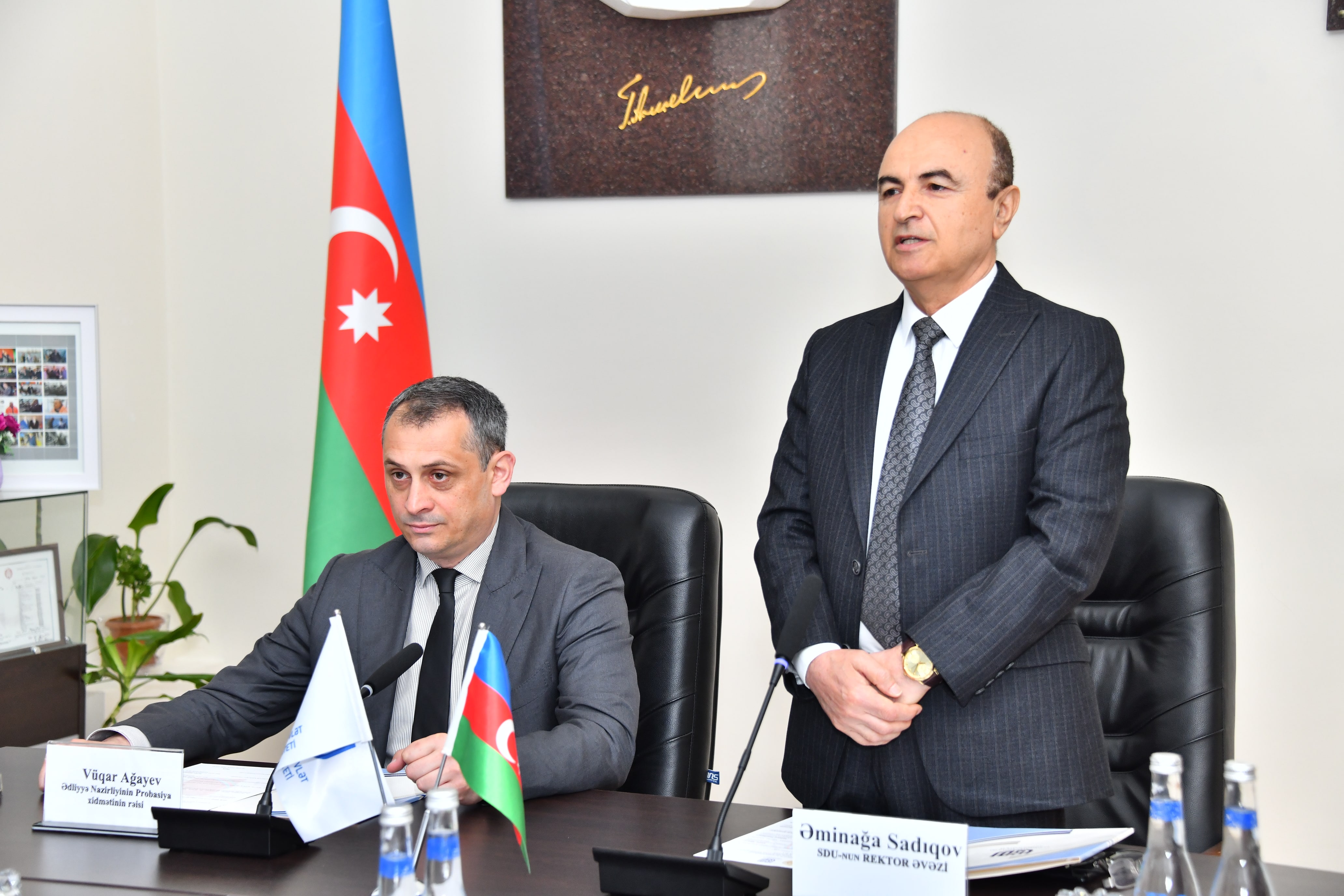 SDU-da probasiya sahəsində görüş keçirilib