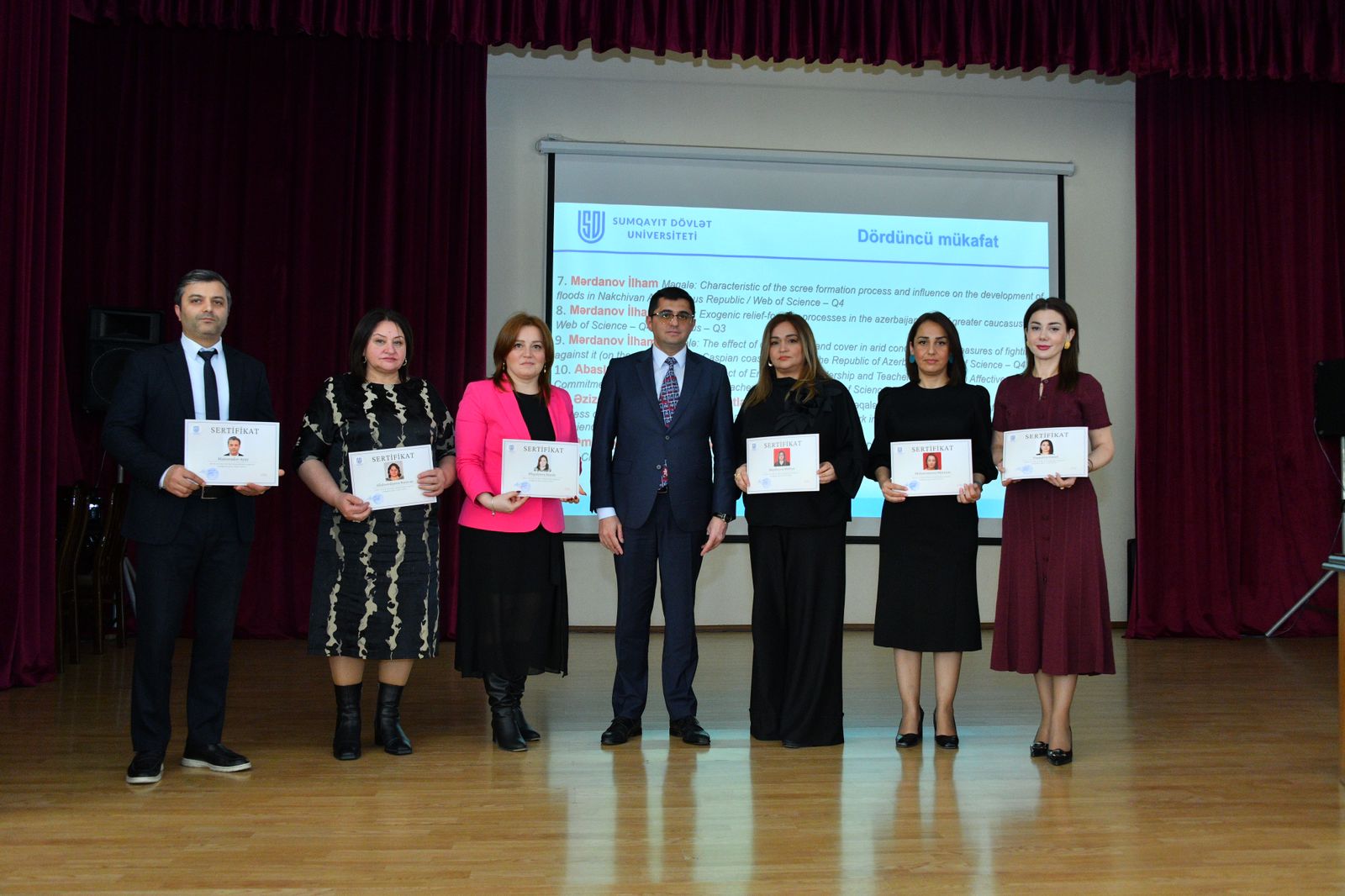 SDU-nun Elmi Şurasının iclası keçirilib