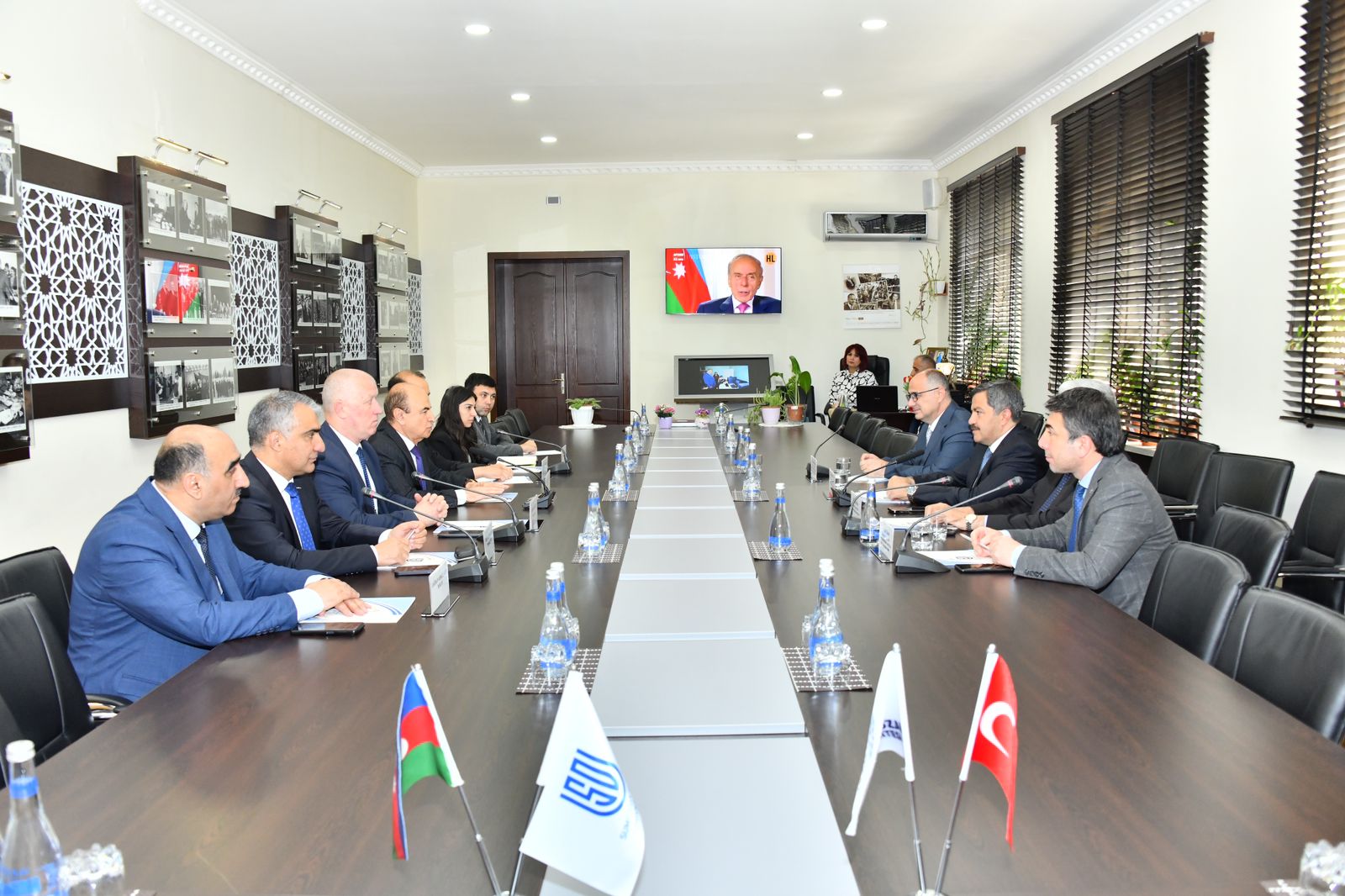 SDU və Malatya Turqut Özal Universiteti rəhbərliyi arasında görüş keçirilib 