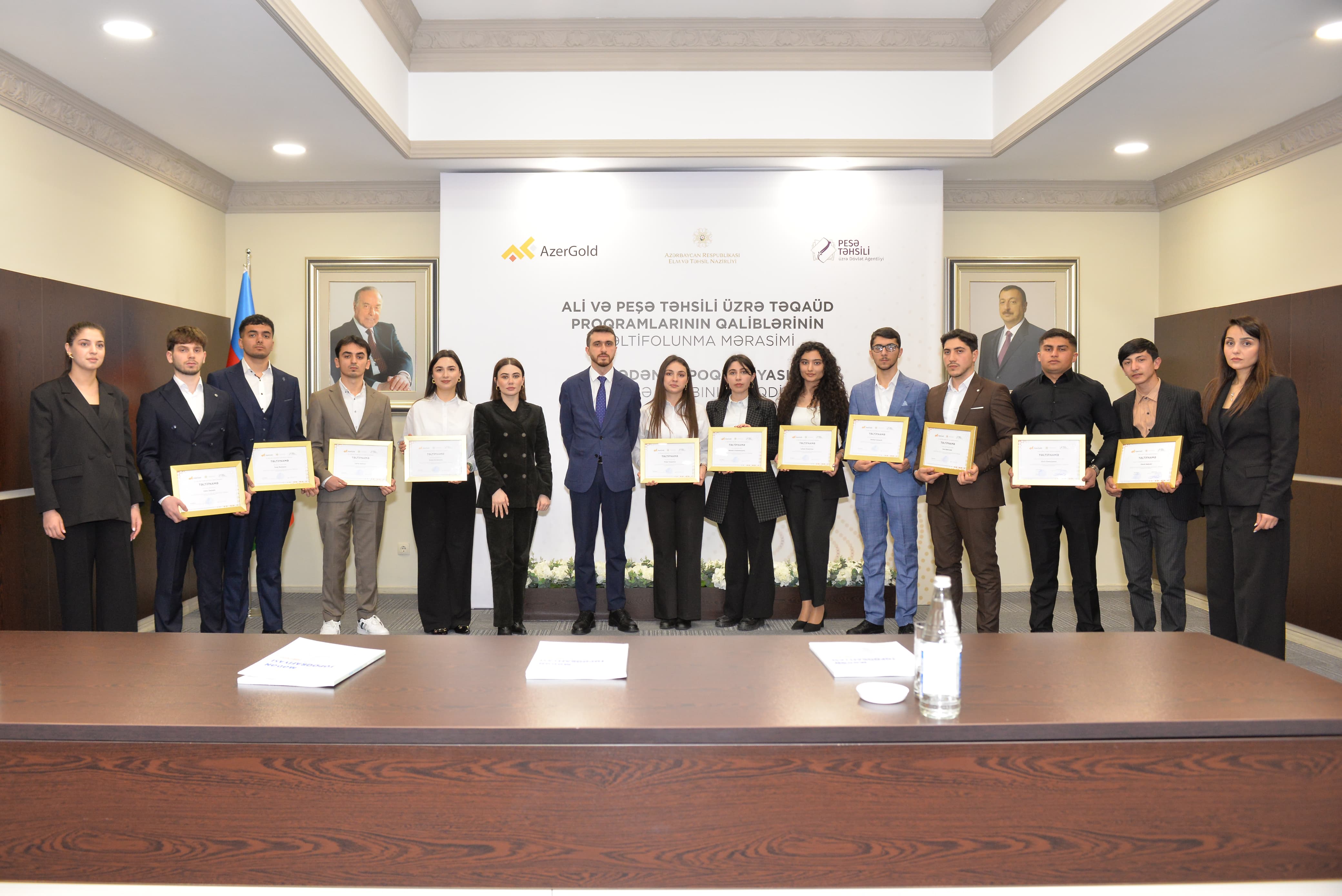 Sədr: “AzerGold” indiyədək 75 tələbəyə təqaüd verib