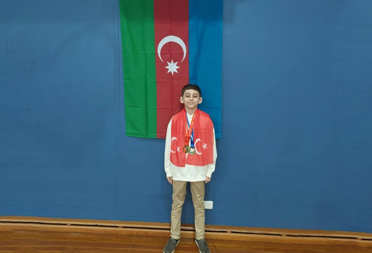 Şəhid övladı beynəlxalq olimpiadada birinci oldu 