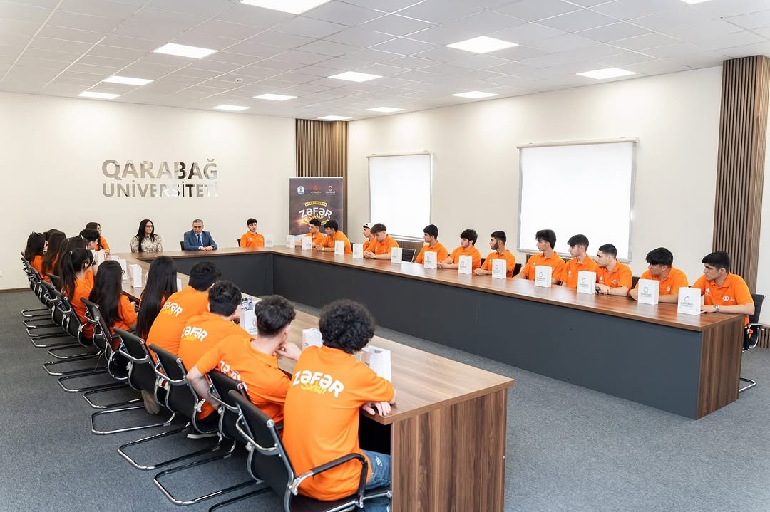 Şəhid övladları olan abituriyentlər Qarabağ Universiteti ilə tanış olublar 