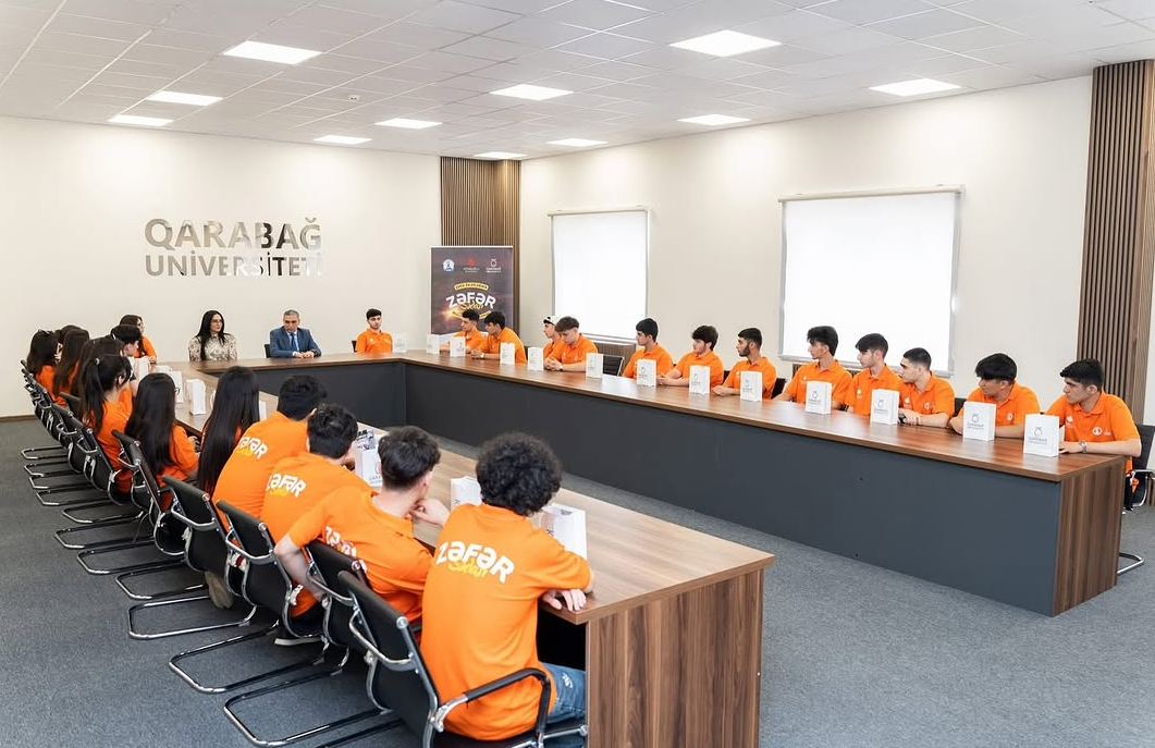 Şəhid övladları olan abituriyentlər Qarabağ Universiteti ilə tanış olublar