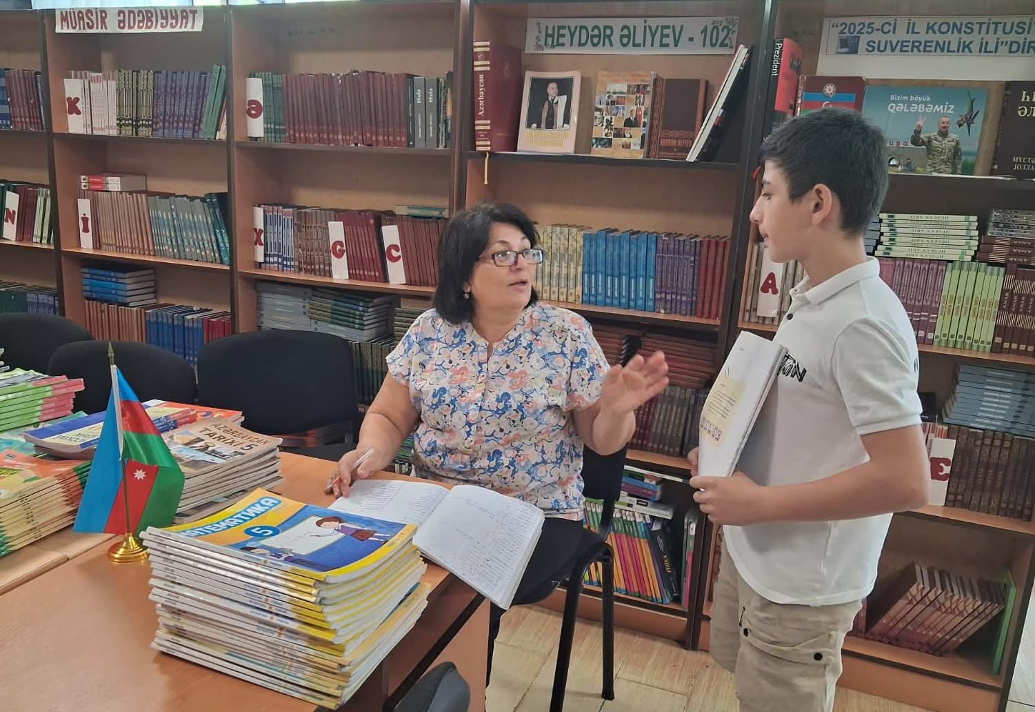 Şəki-Zaqatala regionunun məktəblərinə 363 min nüsxədən çox dərslik çatdırılıb