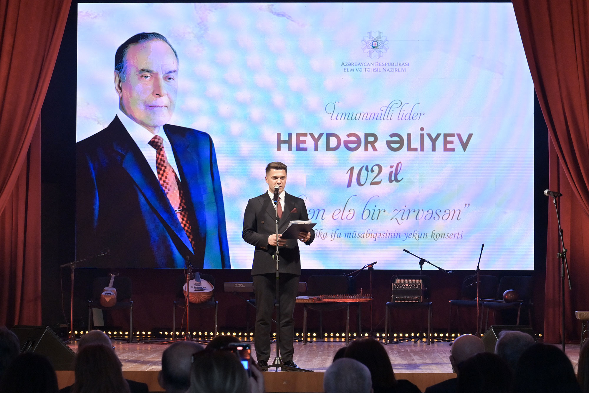 “Sən elə bir zirvəsən” respublika ifa müsabiqəsinin yekun konserti keçirilib