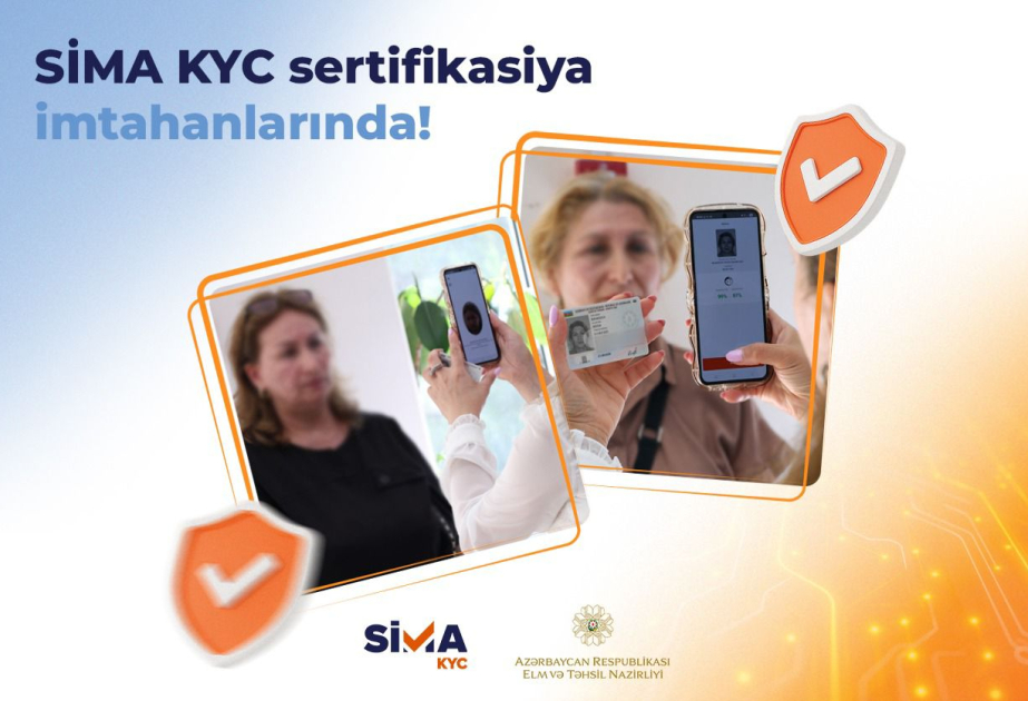 Sertifikatlaşdırma imtahanlarında müəllimlərin şəxsiyyəti “SİMA” ilə təsdiq edilib