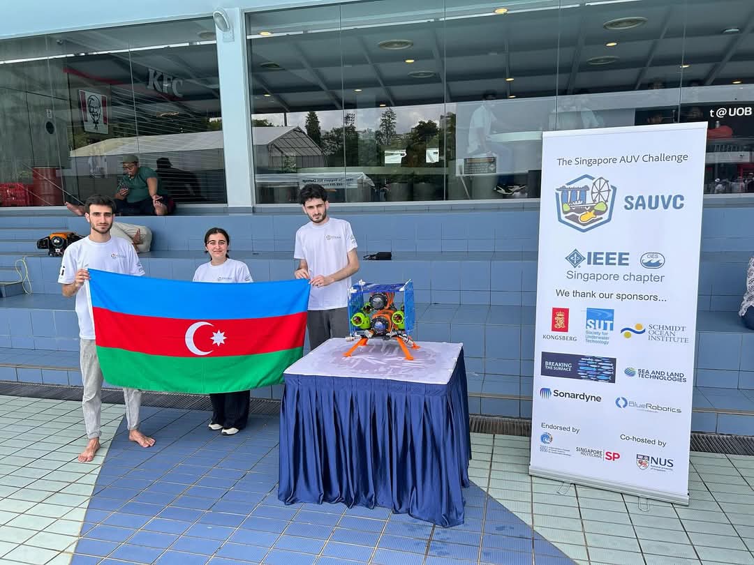 “STEAM Azərbaycan” komandası beynəlxalq yarışda iştirak edib