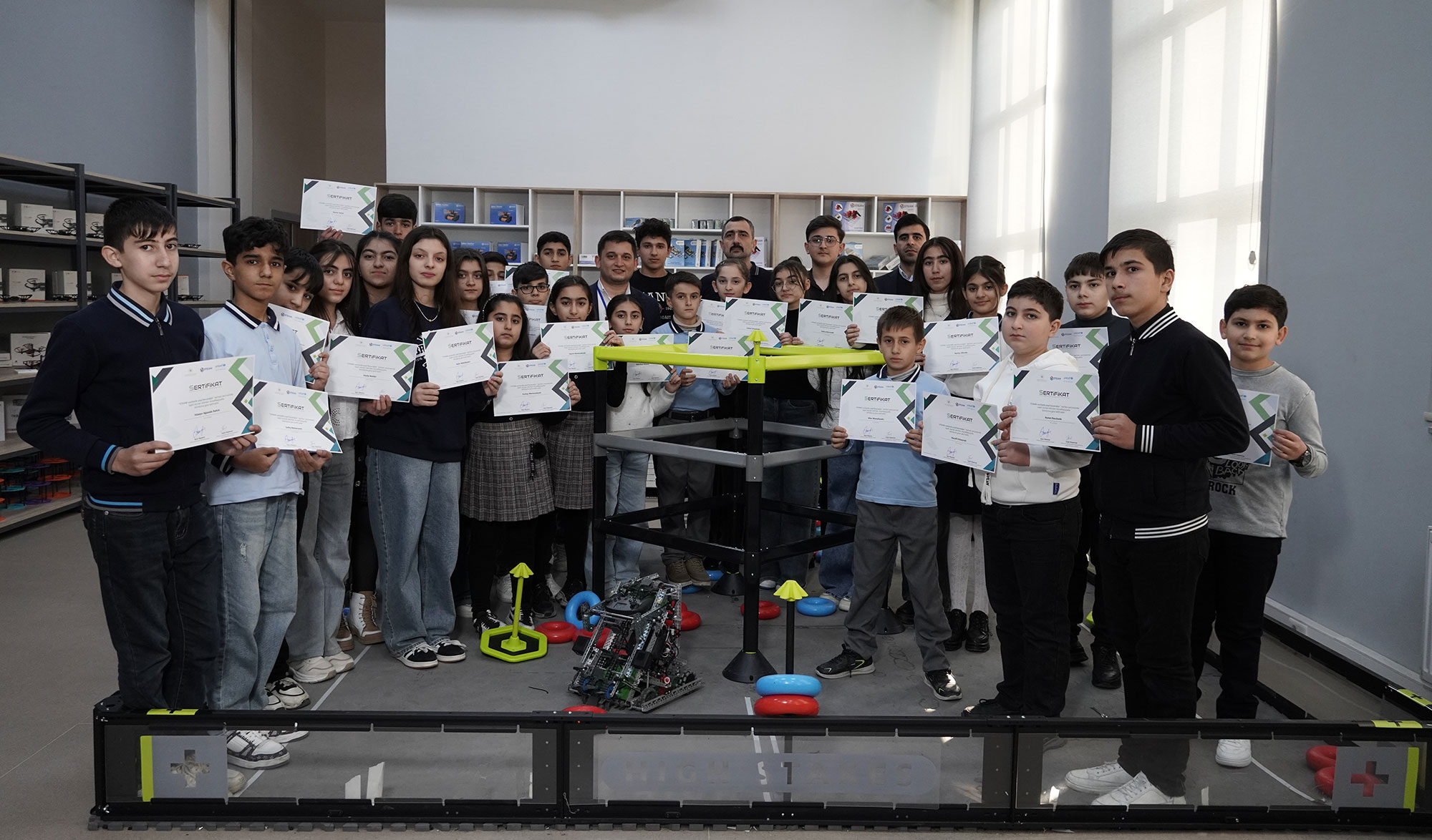 “STEAM vasitəsilə yaşıl bacarıqlar” layihəsi yekunlaşıb