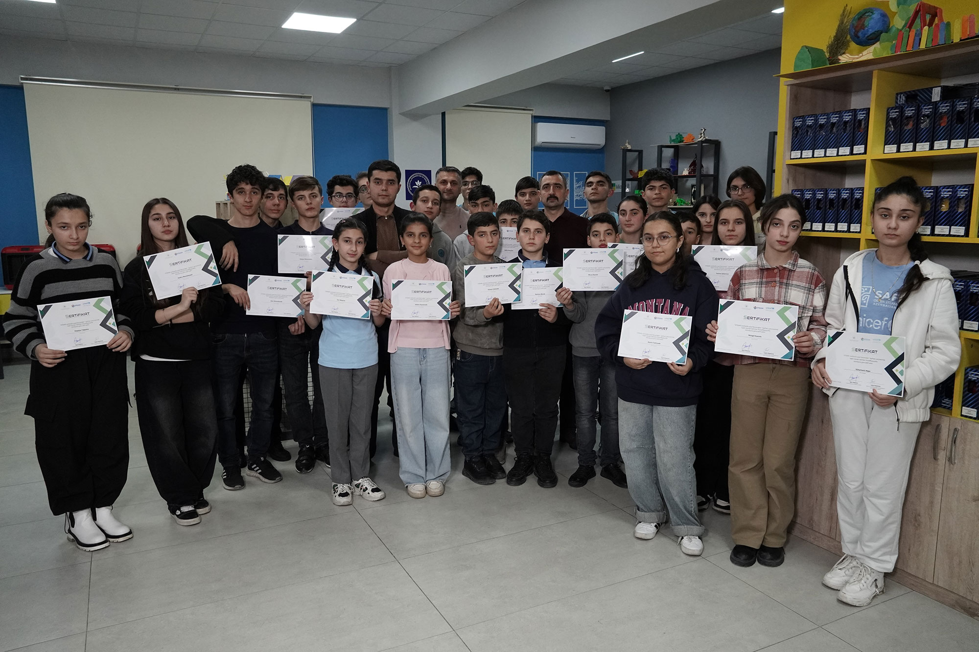 “STEAM vasitəsilə yaşıl bacarıqlar” layihəsi yekunlaşıb