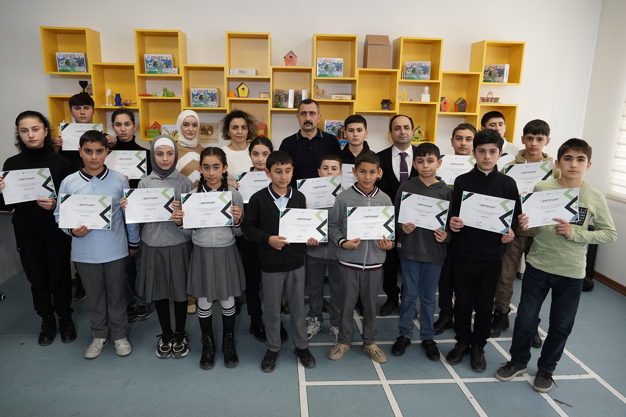 “STEAM vasitəsilə yaşıl bacarıqlar” layihəsi yekunlaşıb