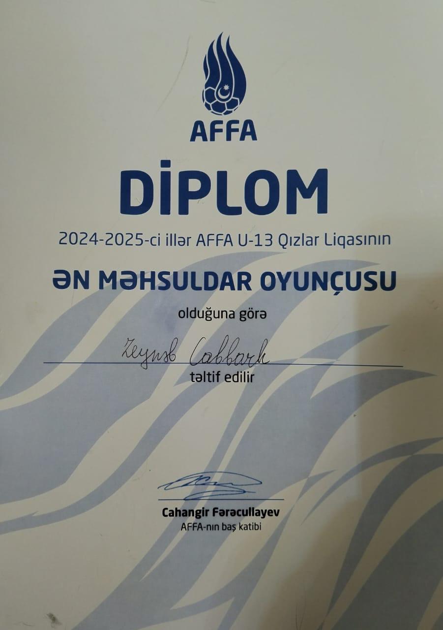 Stereotipləri aşan futbolçu qız: Mövsümün ən çox qol vuran oyunçusu