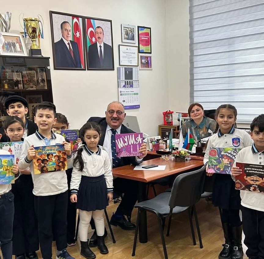 Sualları ilə Bəhram Bağırzadəni təəccübləndirdilər - Məktəbdə görüş 