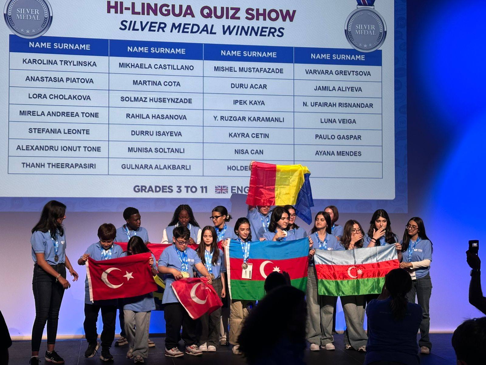 Sumqayıt məktəblisi beynəlxalq olimpiadadan 4 medalla qayıtdı