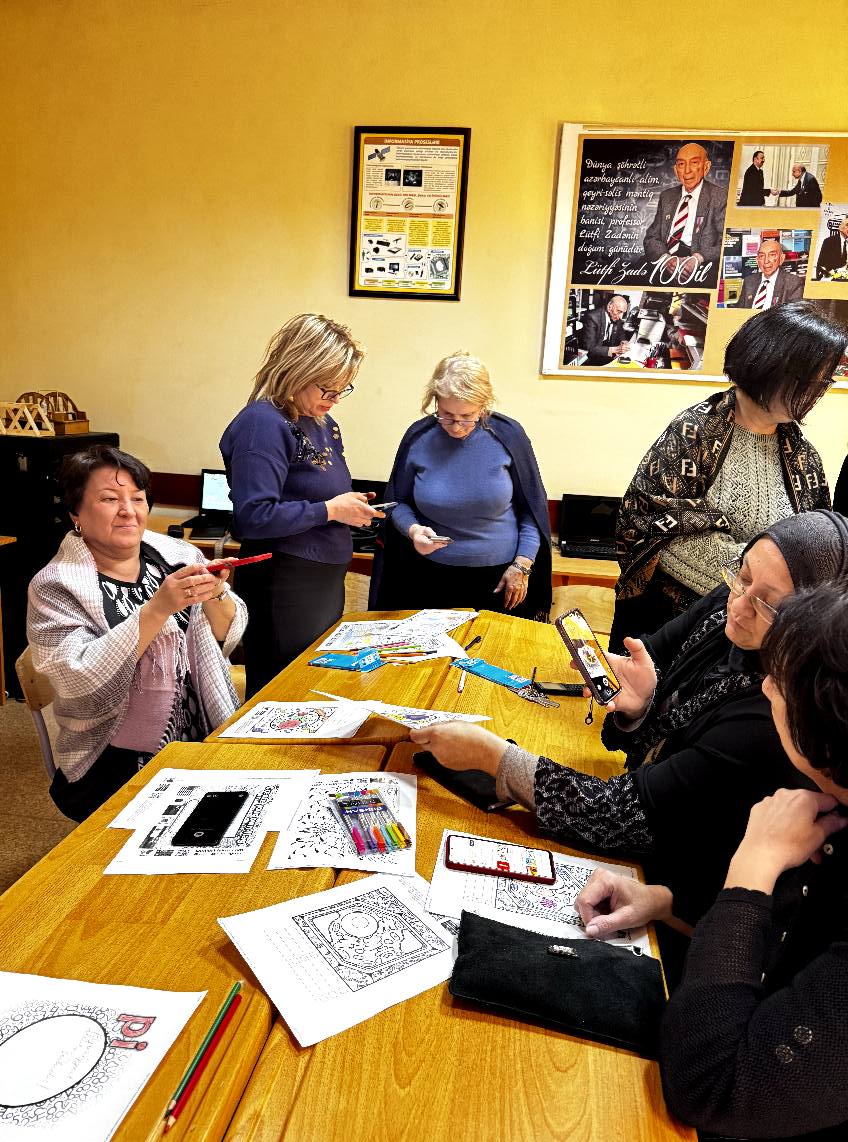 "Süni intellekt əsaslı “Virtual biologiya”" layihəsi çərçivəsində təlim keçirilib