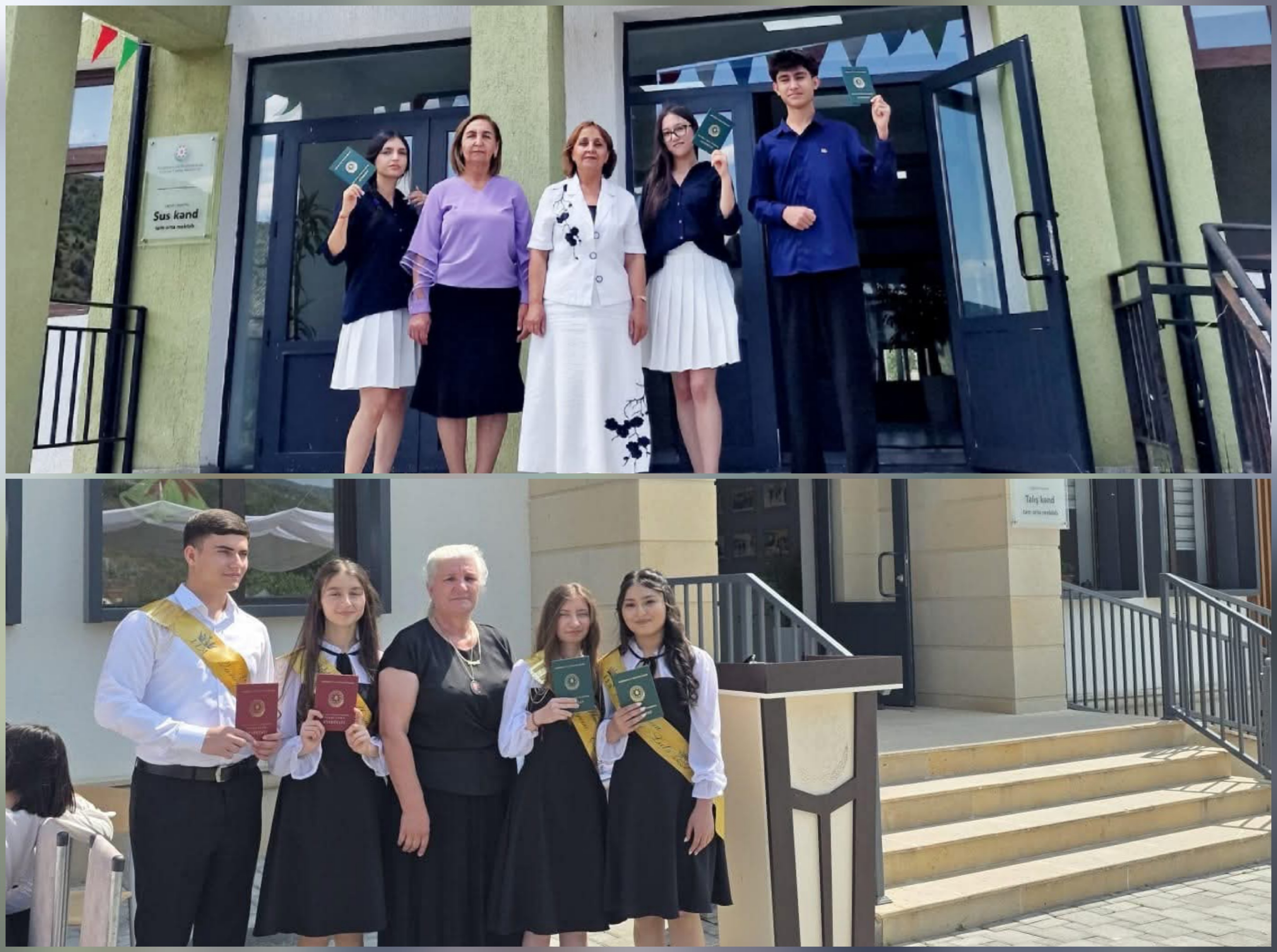 Talış və Sus məktəblərinin bütün məzunları tələbə adını qazandılar 