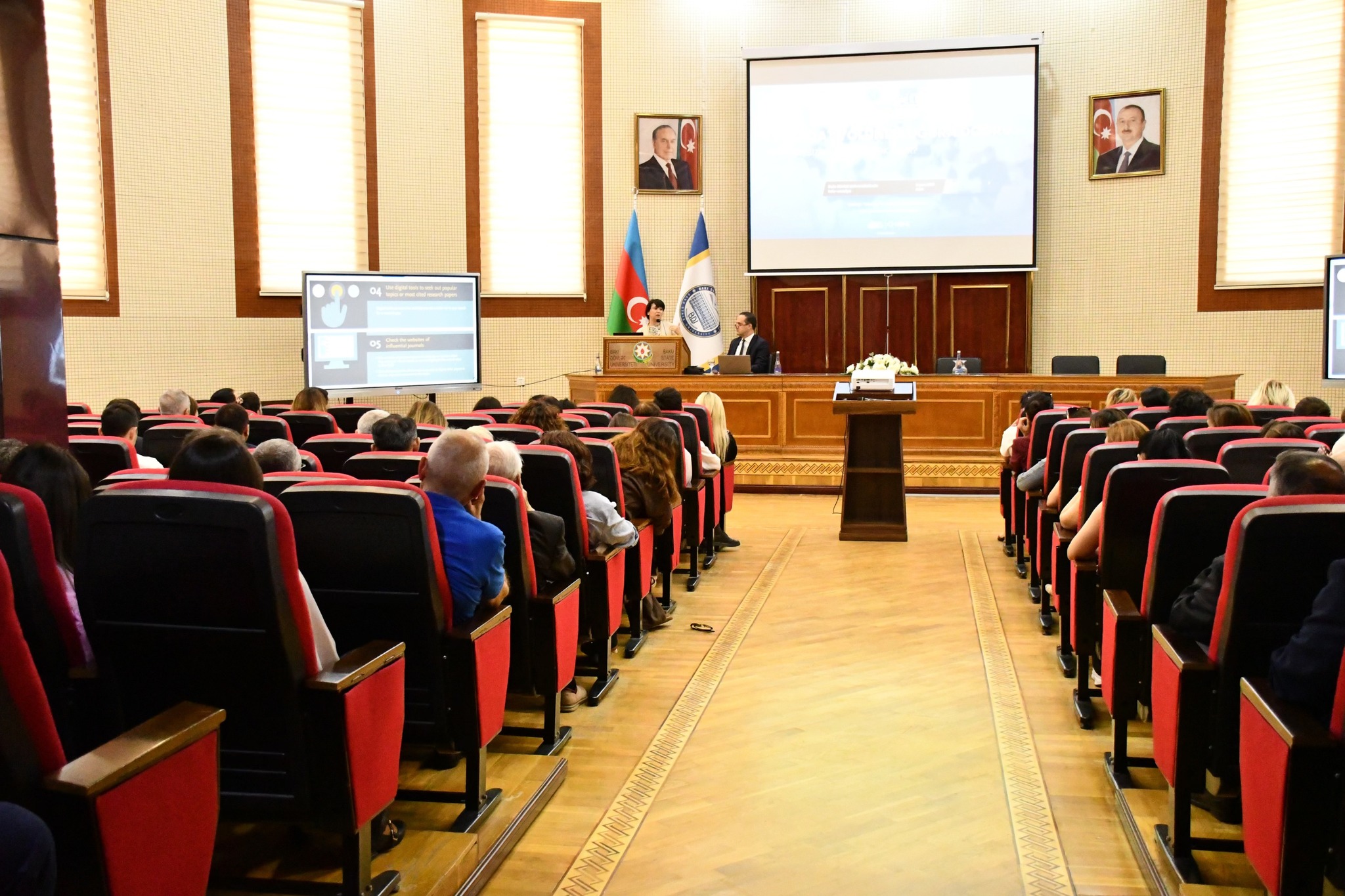 Tədqiqatçılar üçün "Elsevier" məlumat sessiyası təşkil olunub 