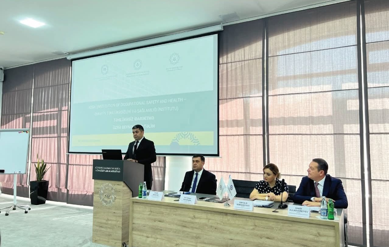 “Təhlükəsiz idarəetmə” adlı beynəlxalq təlimə start verilib