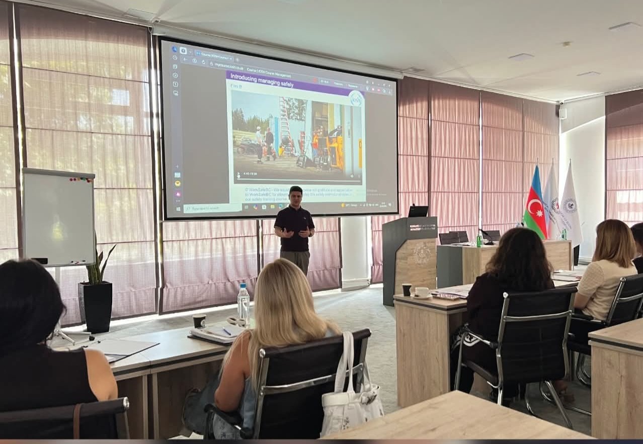 “Təhlükəsiz idarəetmə” adlı beynəlxalq təlimə start verilib