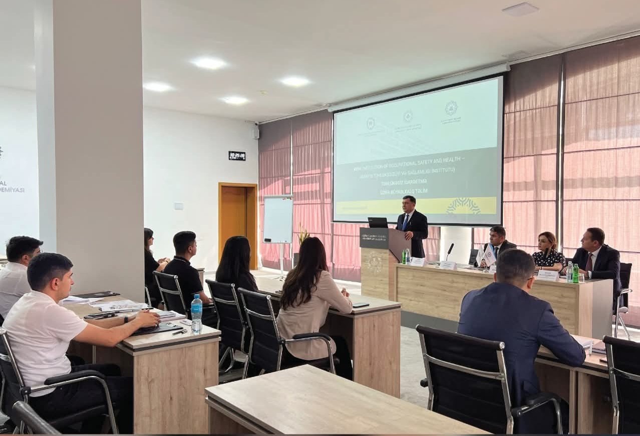 “Təhlükəsiz idarəetmə” adlı beynəlxalq təlimə start verilib